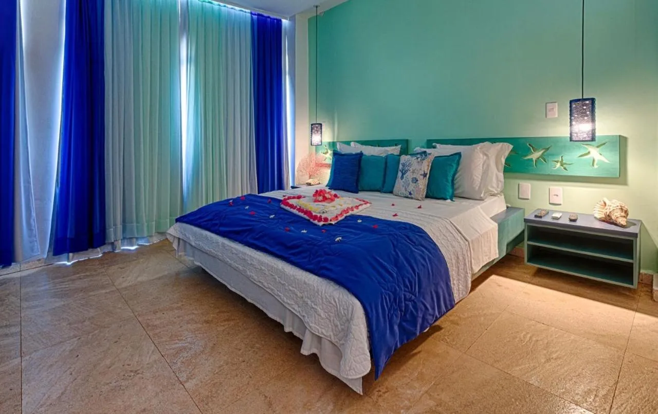 Bed in Bruno Marambaia Charme Hotel