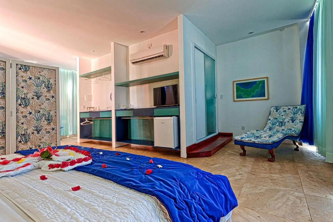 Bed in Bruno Marambaia Charme Hotel