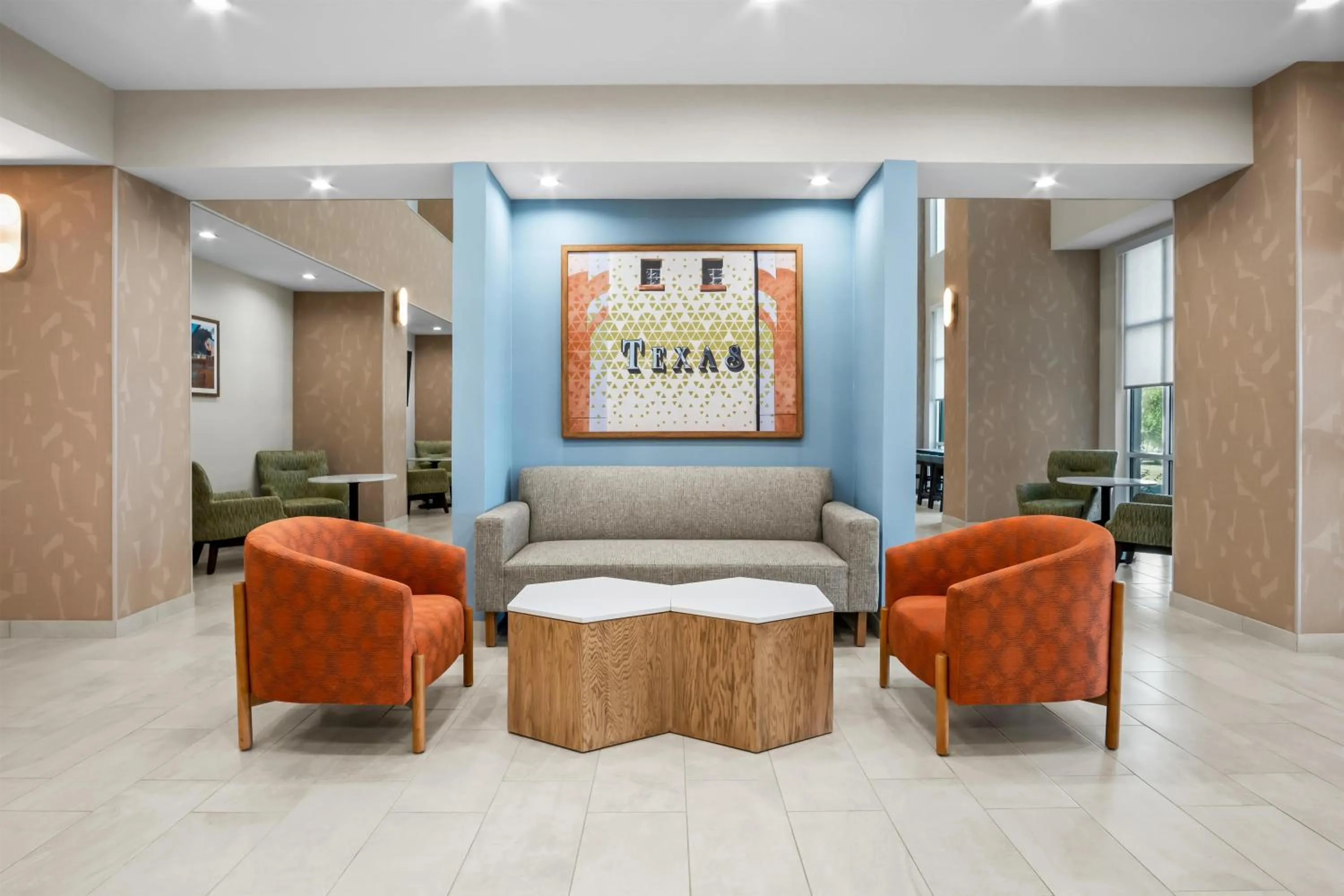 Lobby or reception in Hampton Inn and Suites Waxahachie