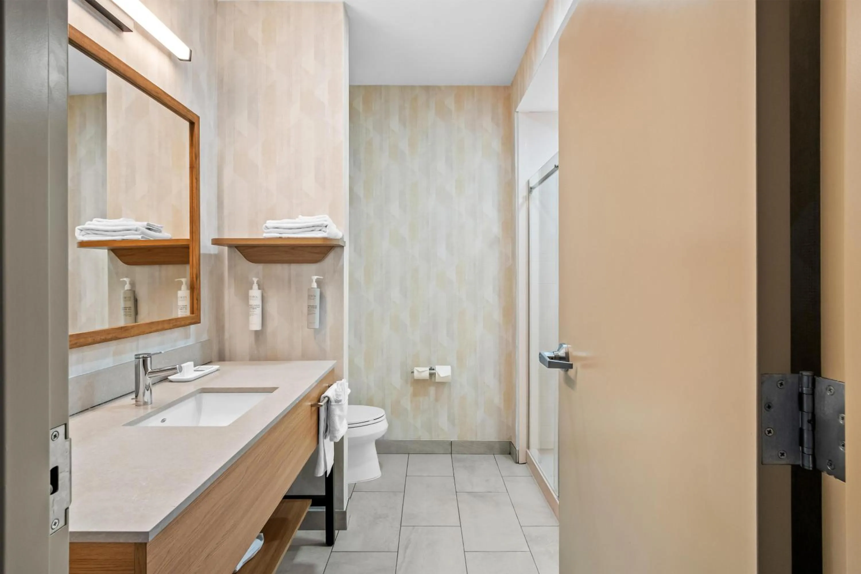 Bathroom in Hampton Inn and Suites Waxahachie