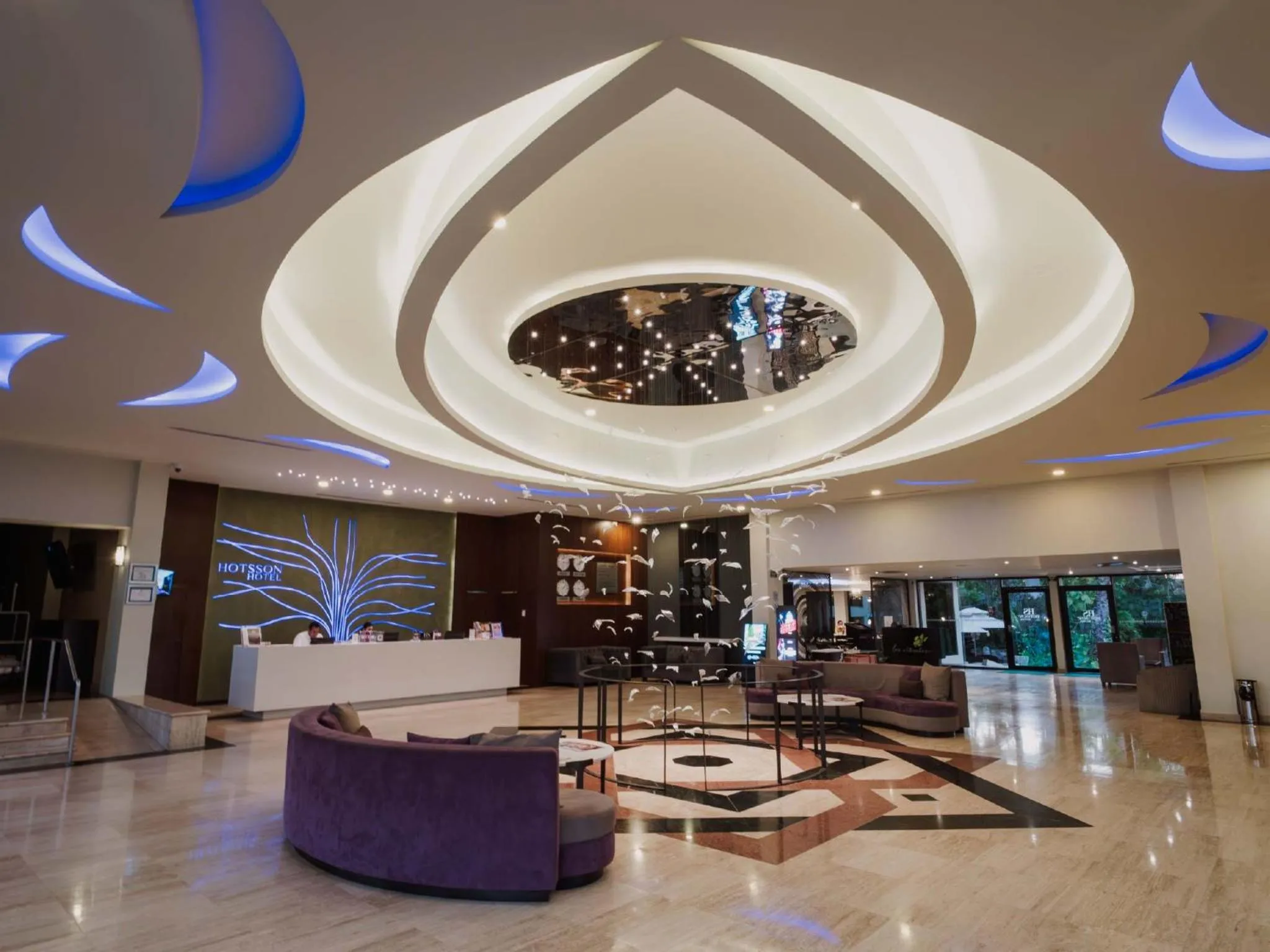 Living room in HS HOTSSON Hotel Tampico