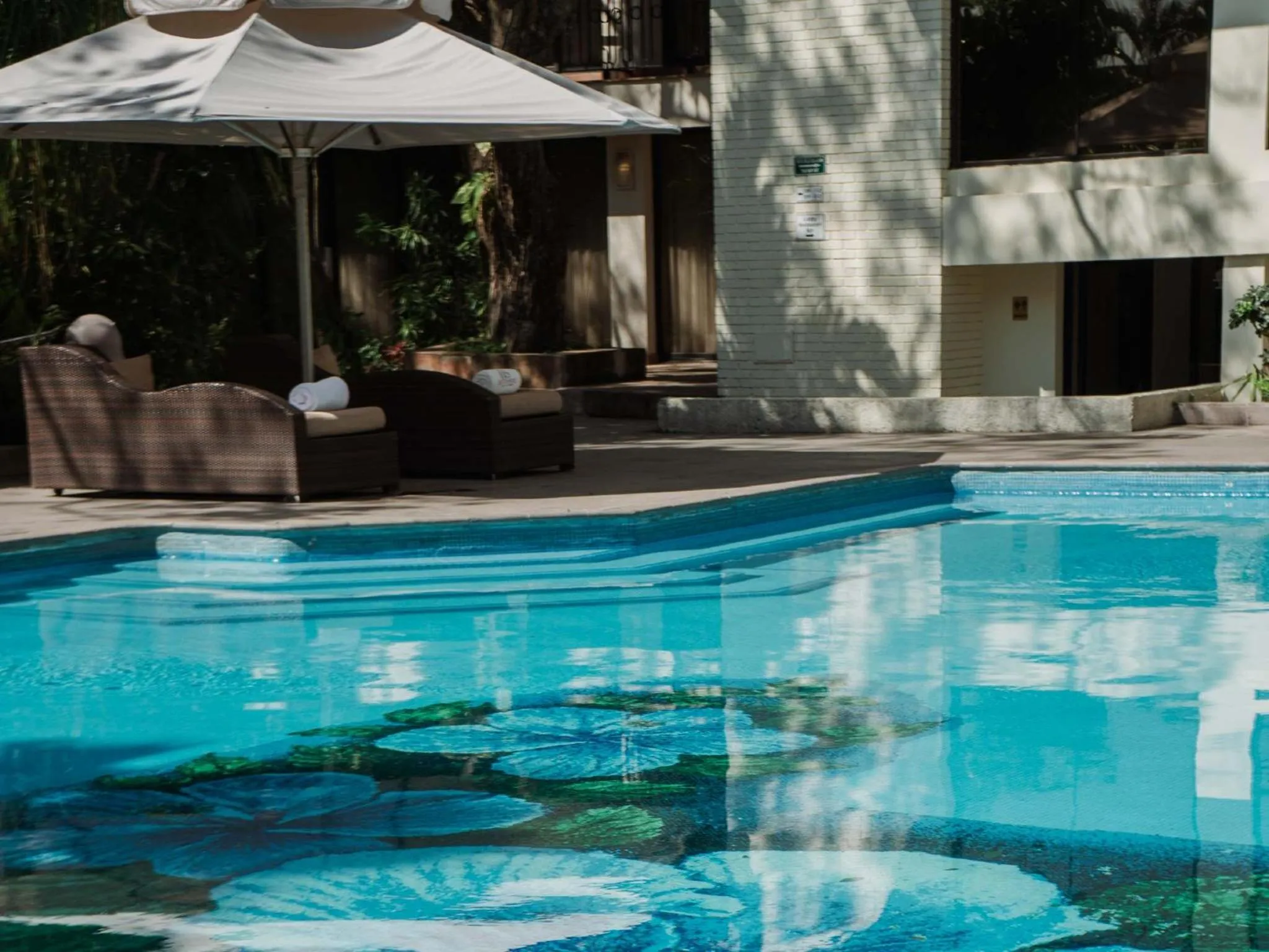 Patio in HS HOTSSON Hotel Tampico