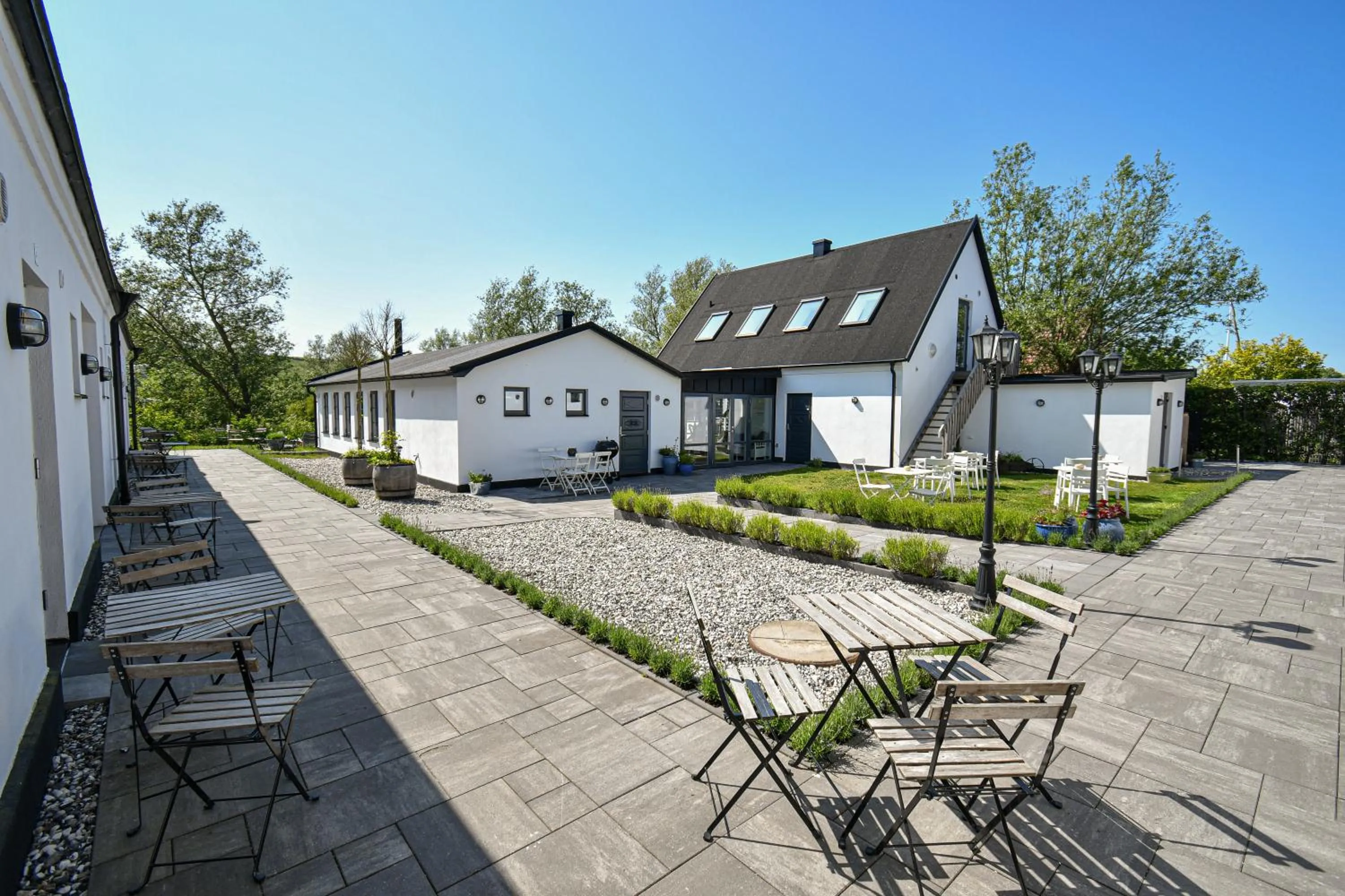 Garden in Kåseberga Gårdshotell & Spa