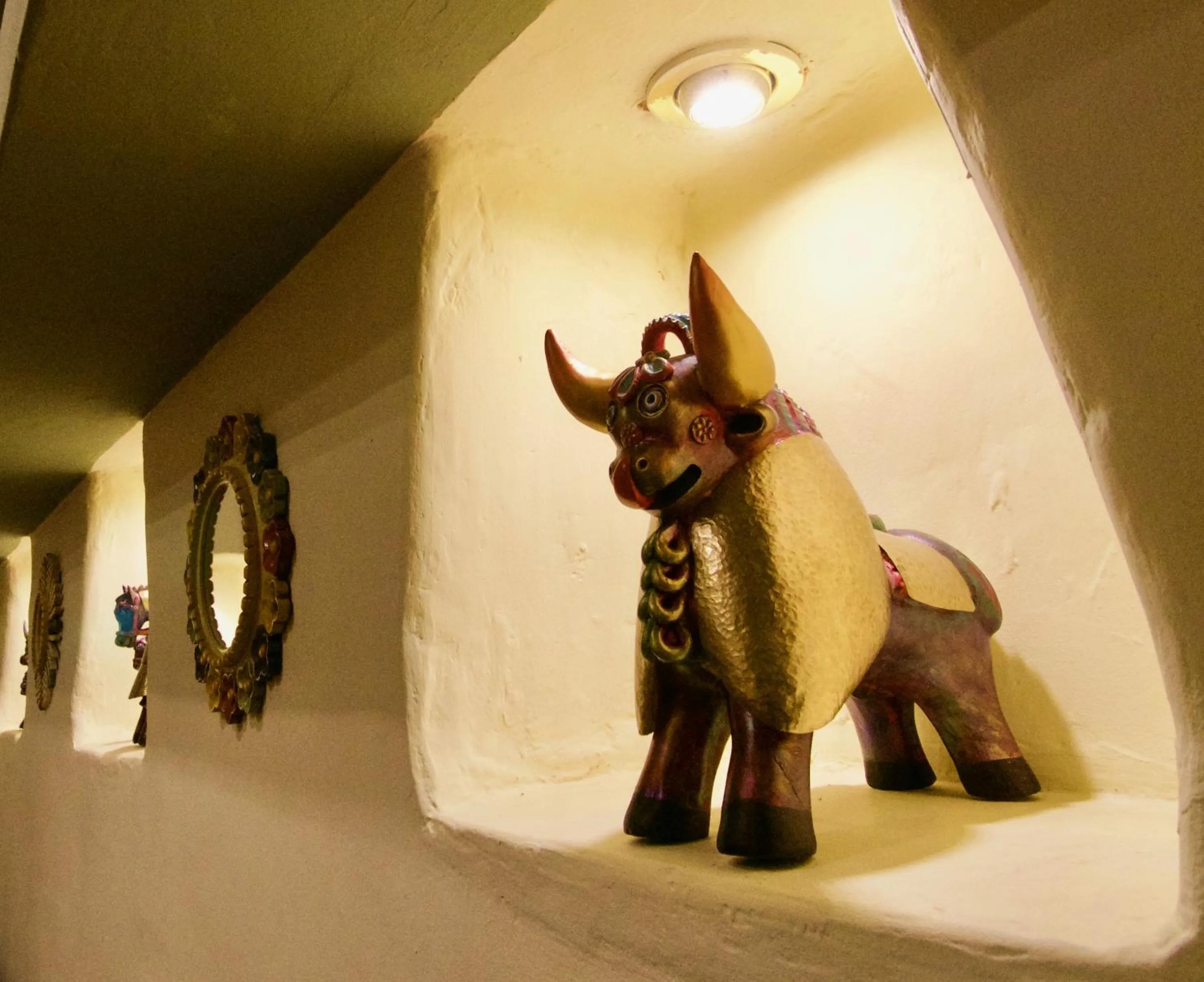 Decorative detail in Sol Ollantay Boutique Hotel