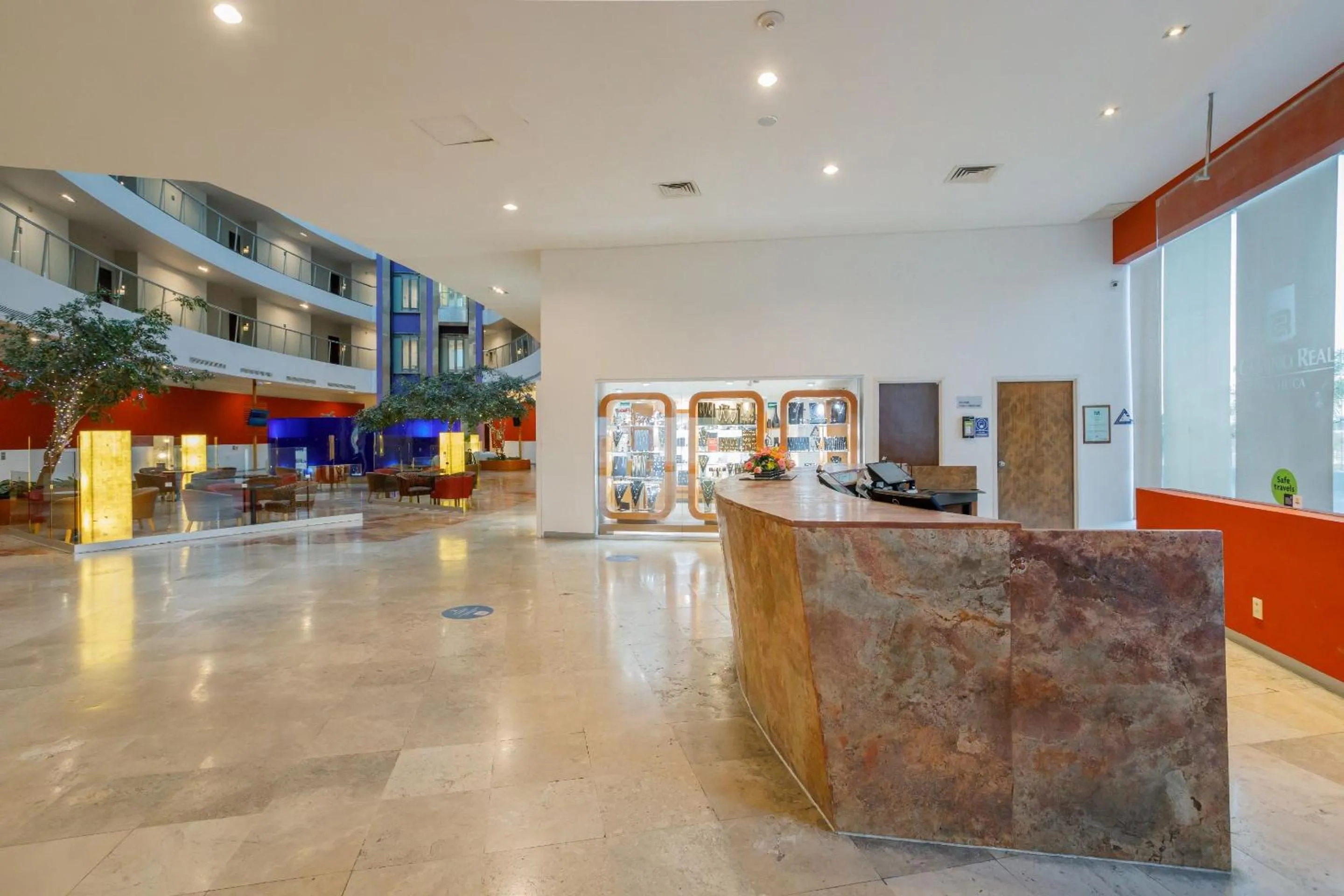 Lobby or reception in Camino Real Pachuca