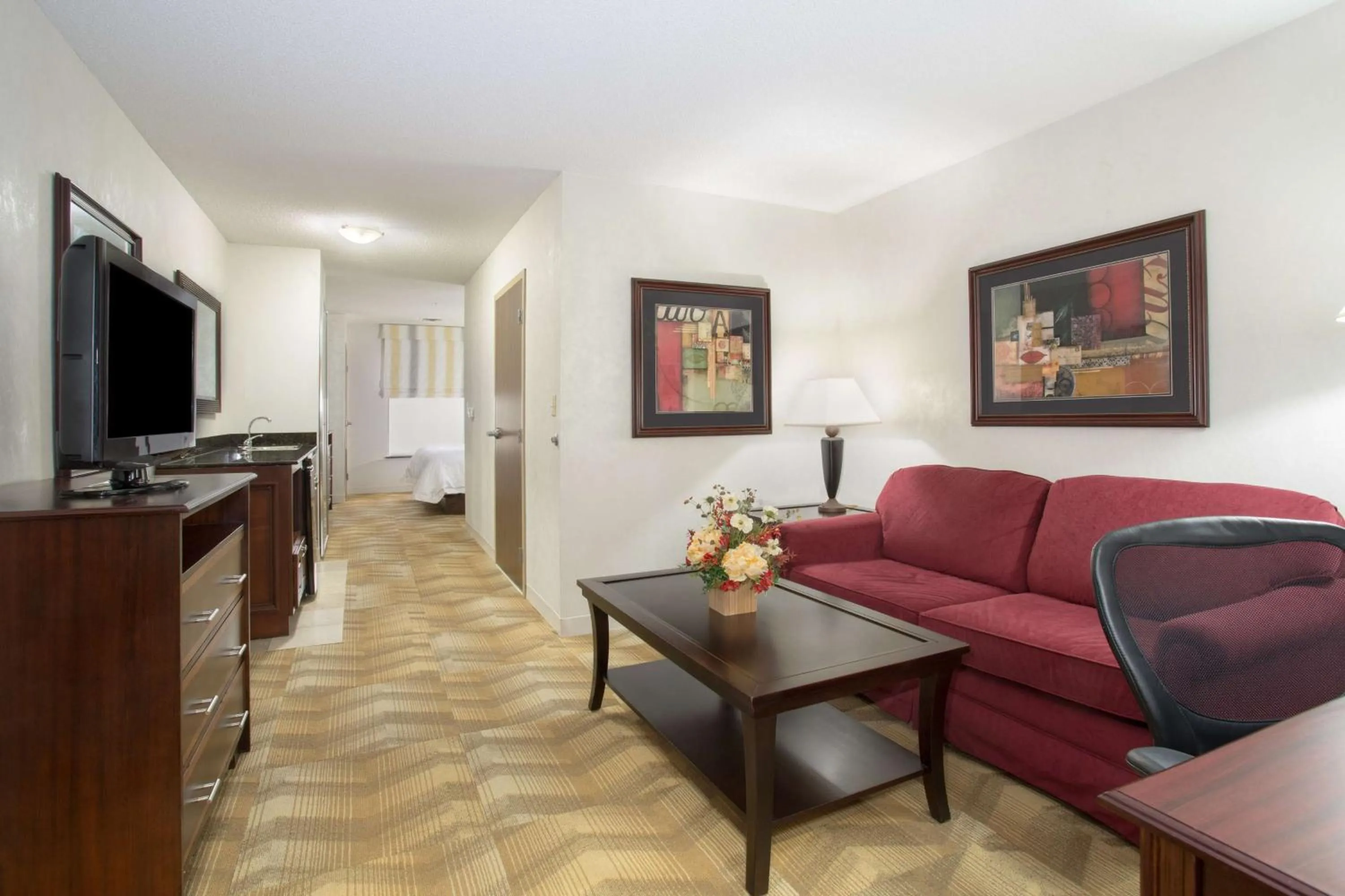 Living room in Hampton Inn Siloam Springs