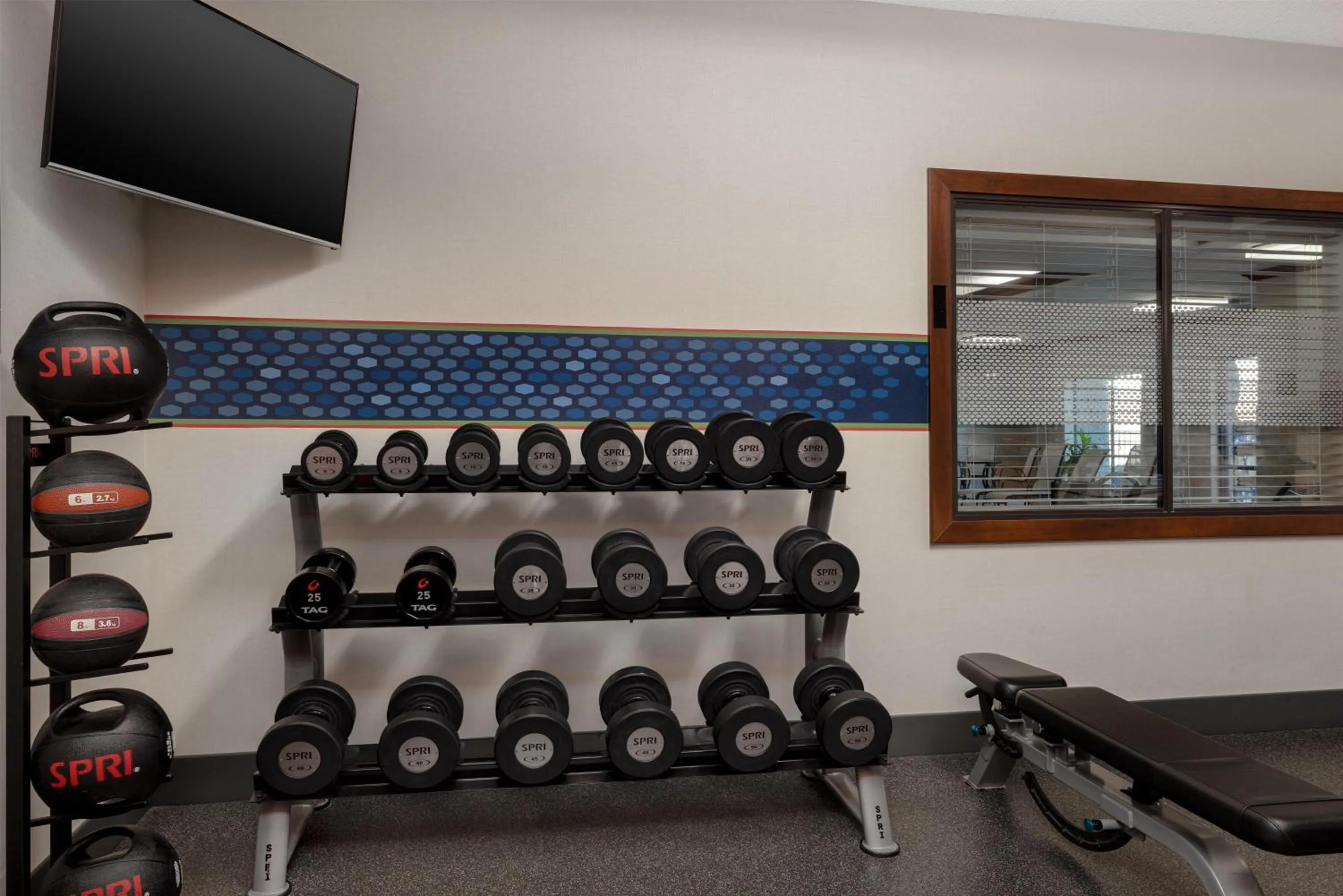Fitness centre/facilities in Hampton Inn Siloam Springs