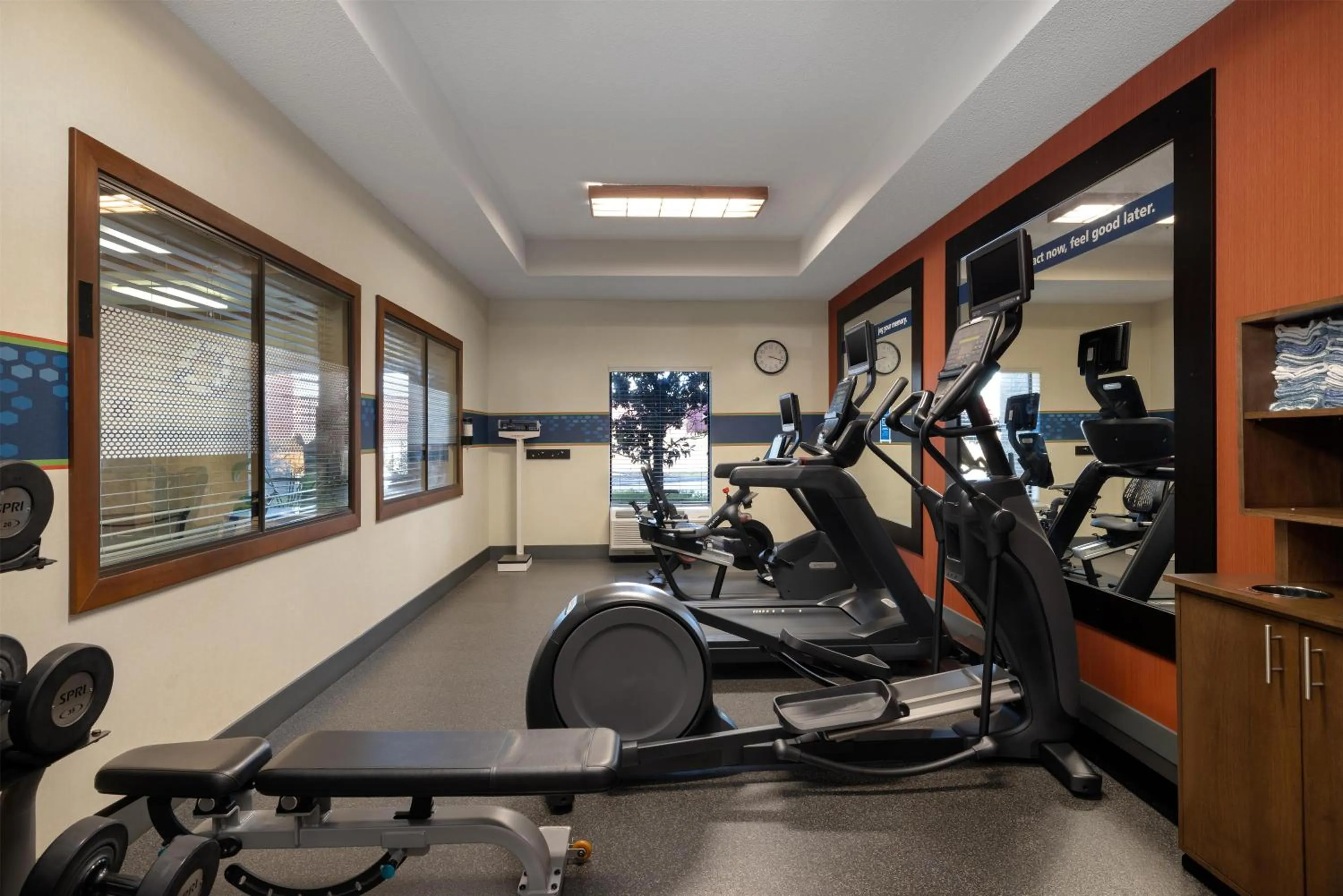 Fitness centre/facilities in Hampton Inn Siloam Springs