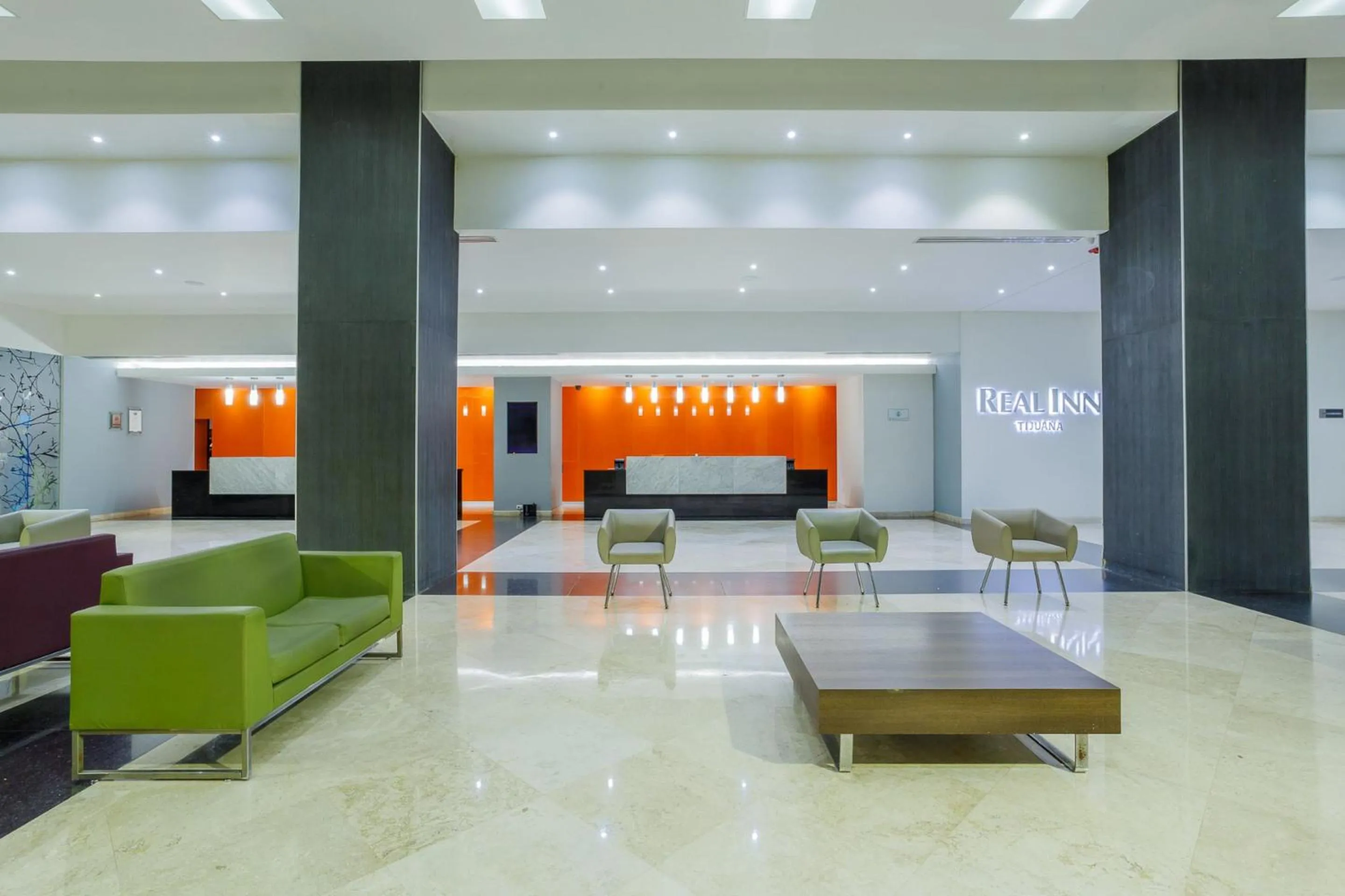 Lobby or reception in Real Inn Tijuana by Camino Real Hoteles