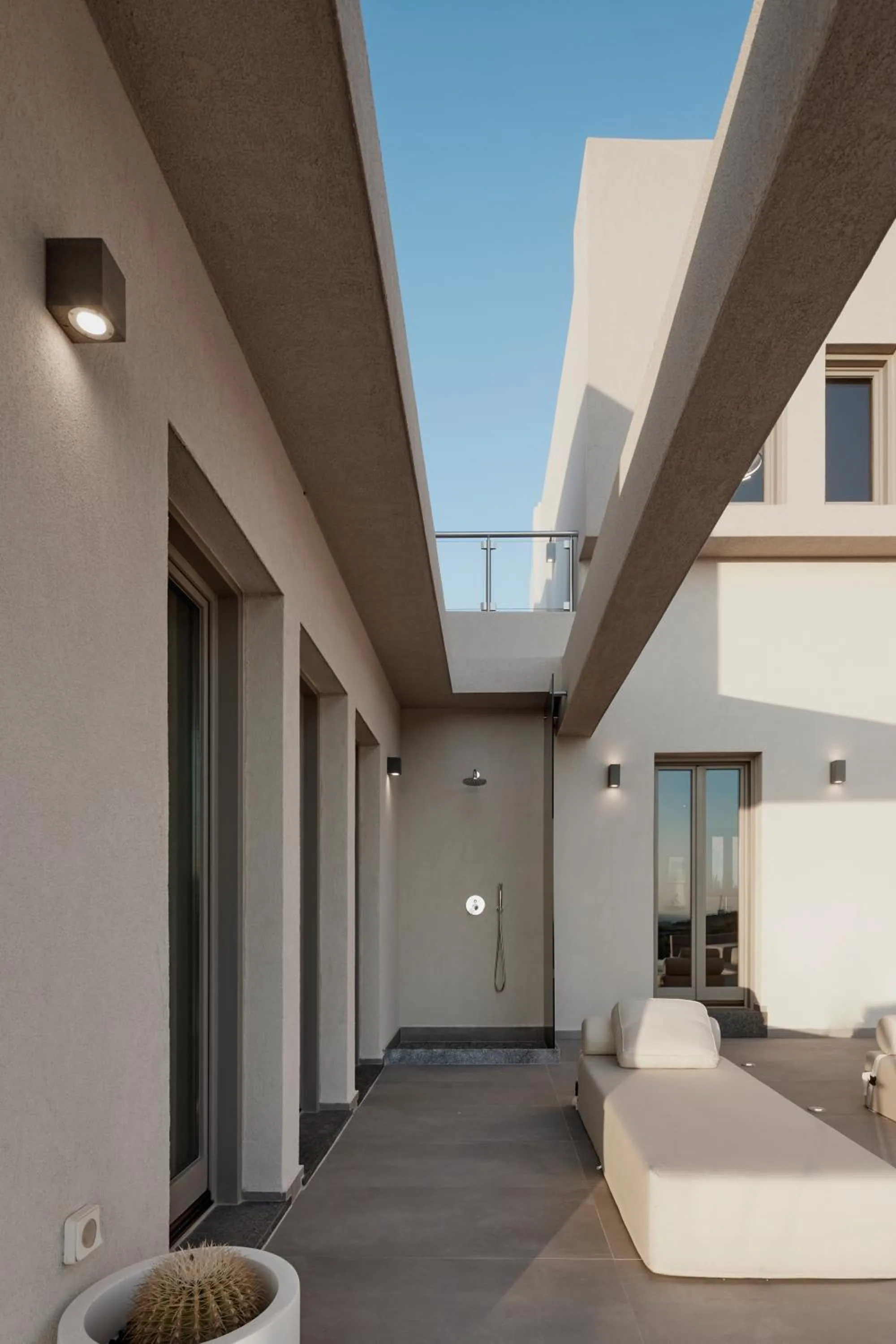 Shower in Myst Boutique Hotel