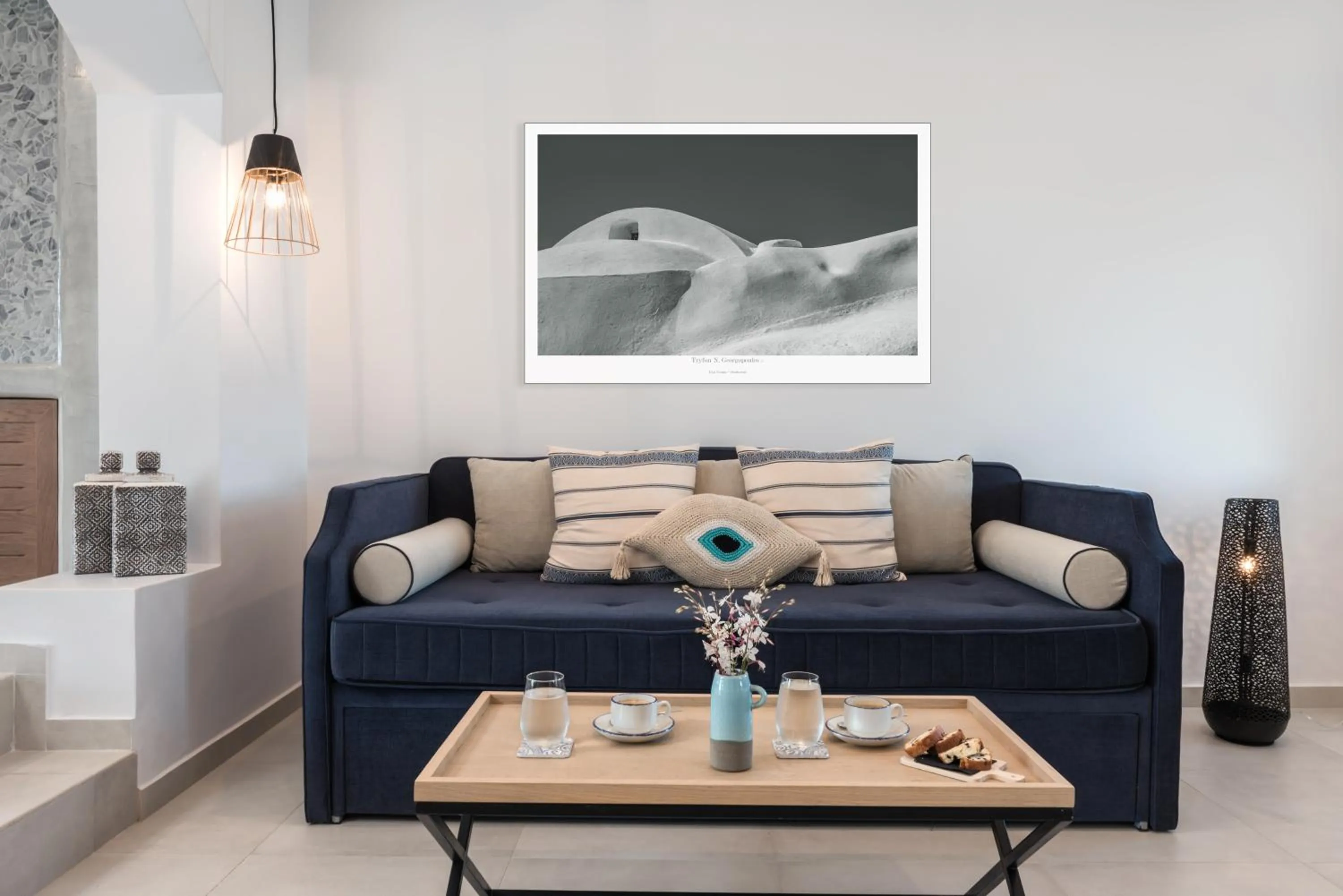 Decorative detail in Myst Boutique Hotel