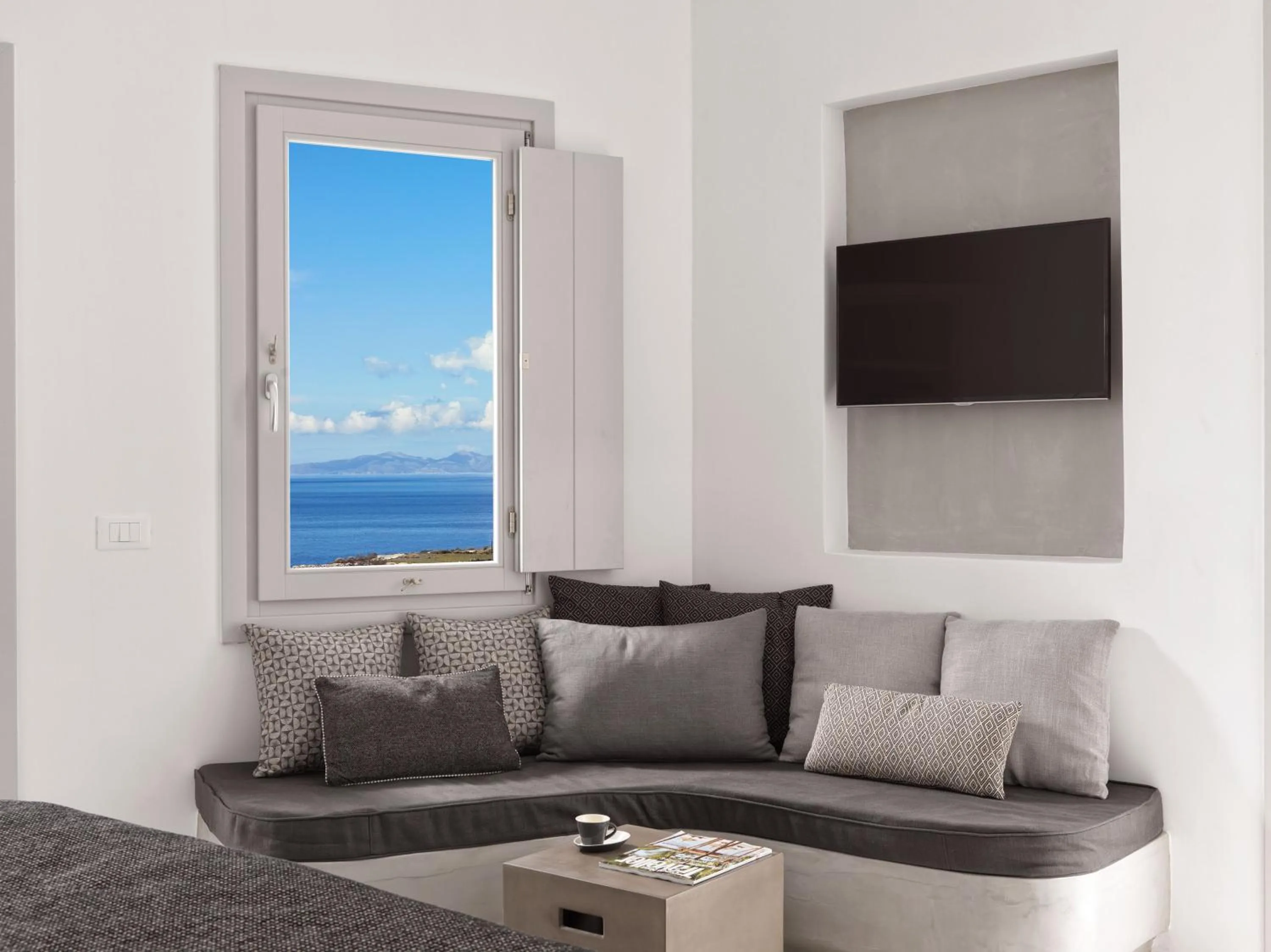 Living room in Myst Boutique Hotel