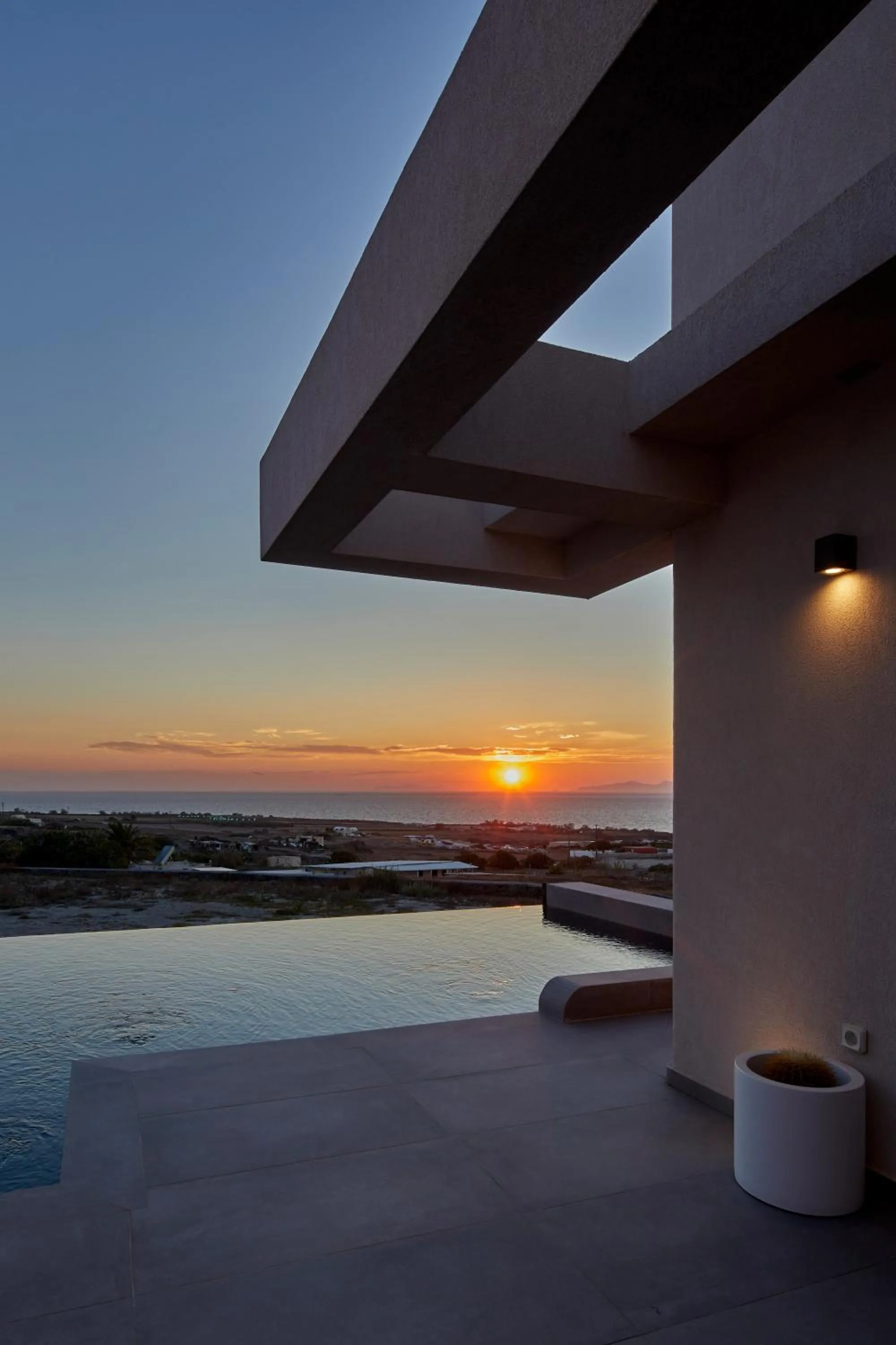 Sunset in Myst Boutique Hotel