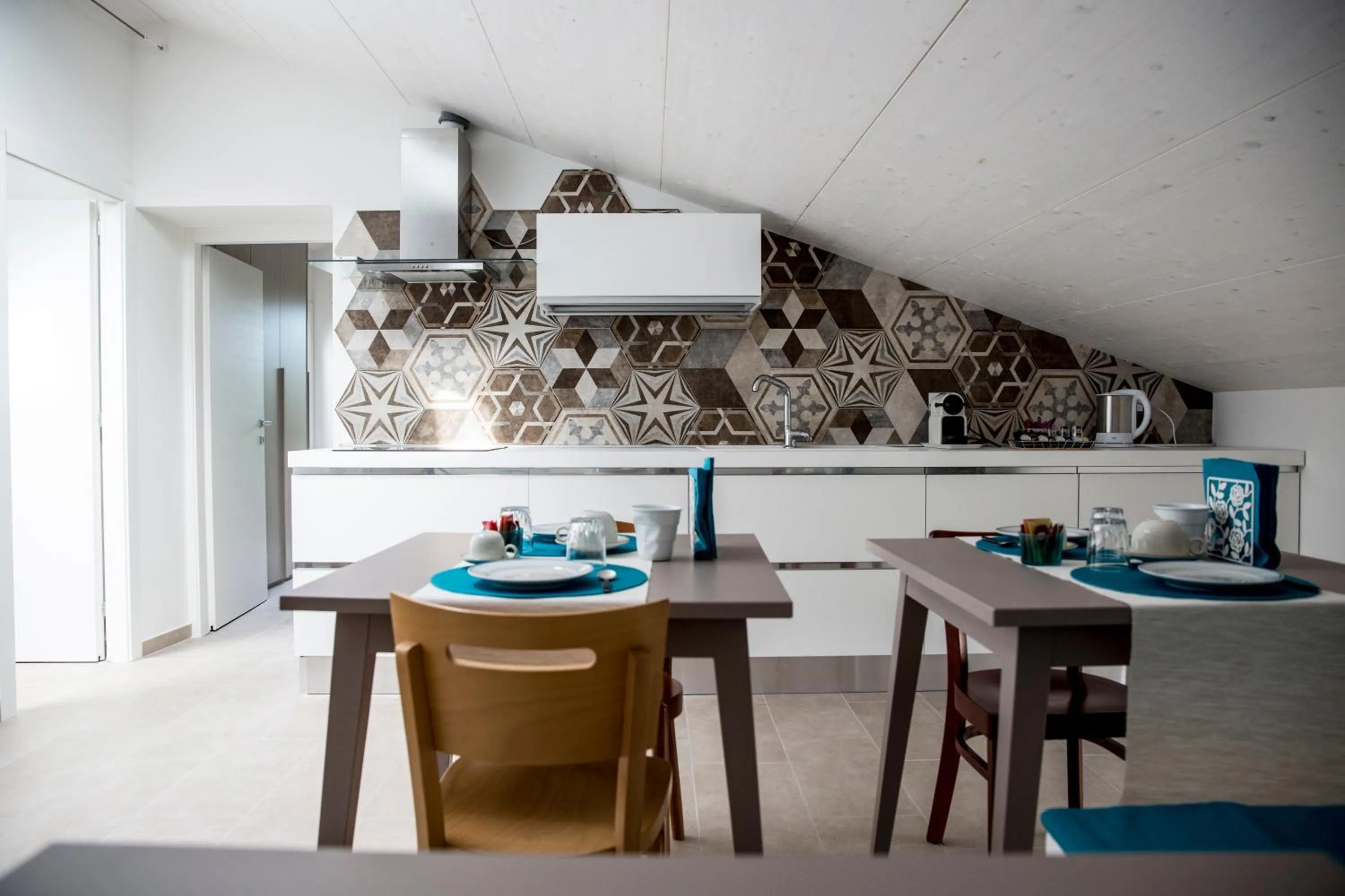 Communal kitchen in B&B - Uva Residence