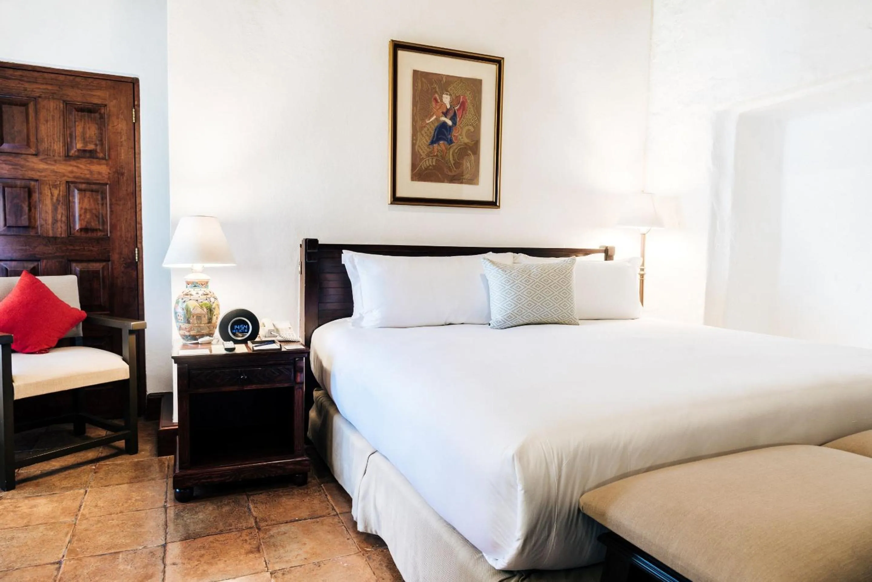 Bedroom, Bed in Quinta Real Oaxaca