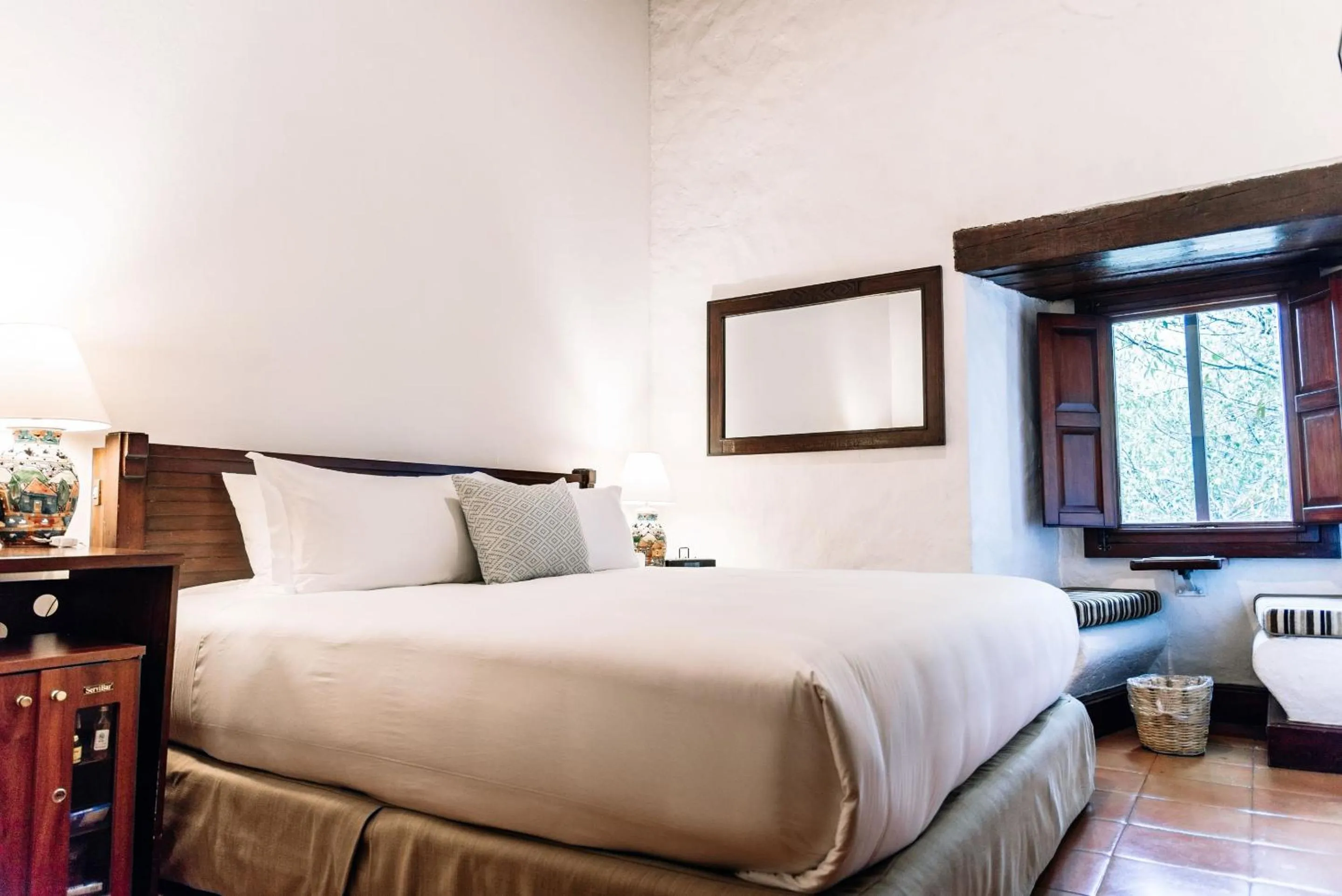 Bedroom, Bed in Quinta Real Oaxaca