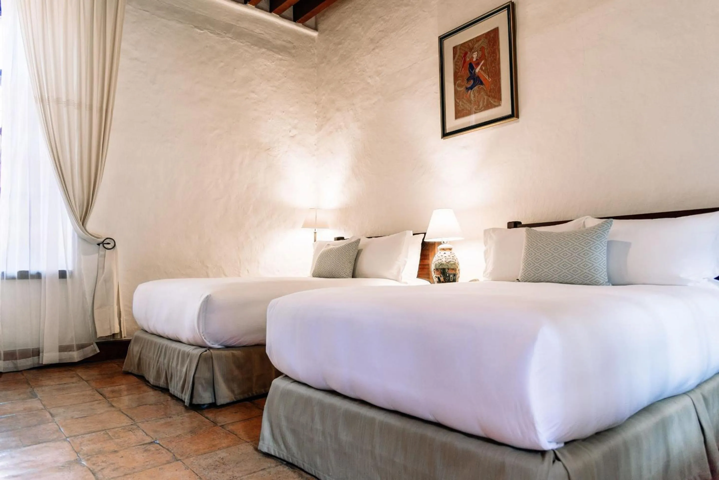 Bedroom, Bed in Quinta Real Oaxaca