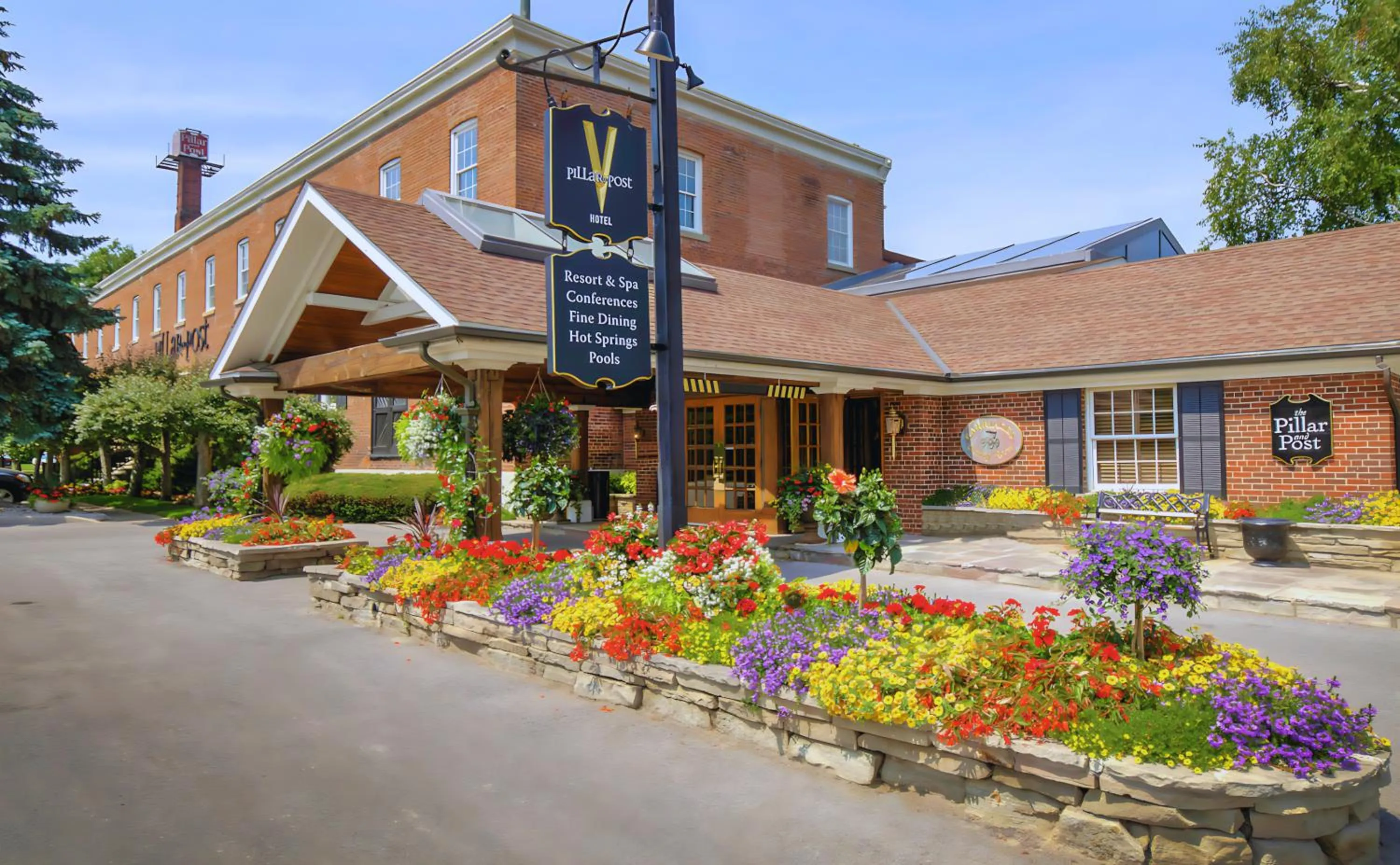 Property building in Pillar and Post Inn & Spa