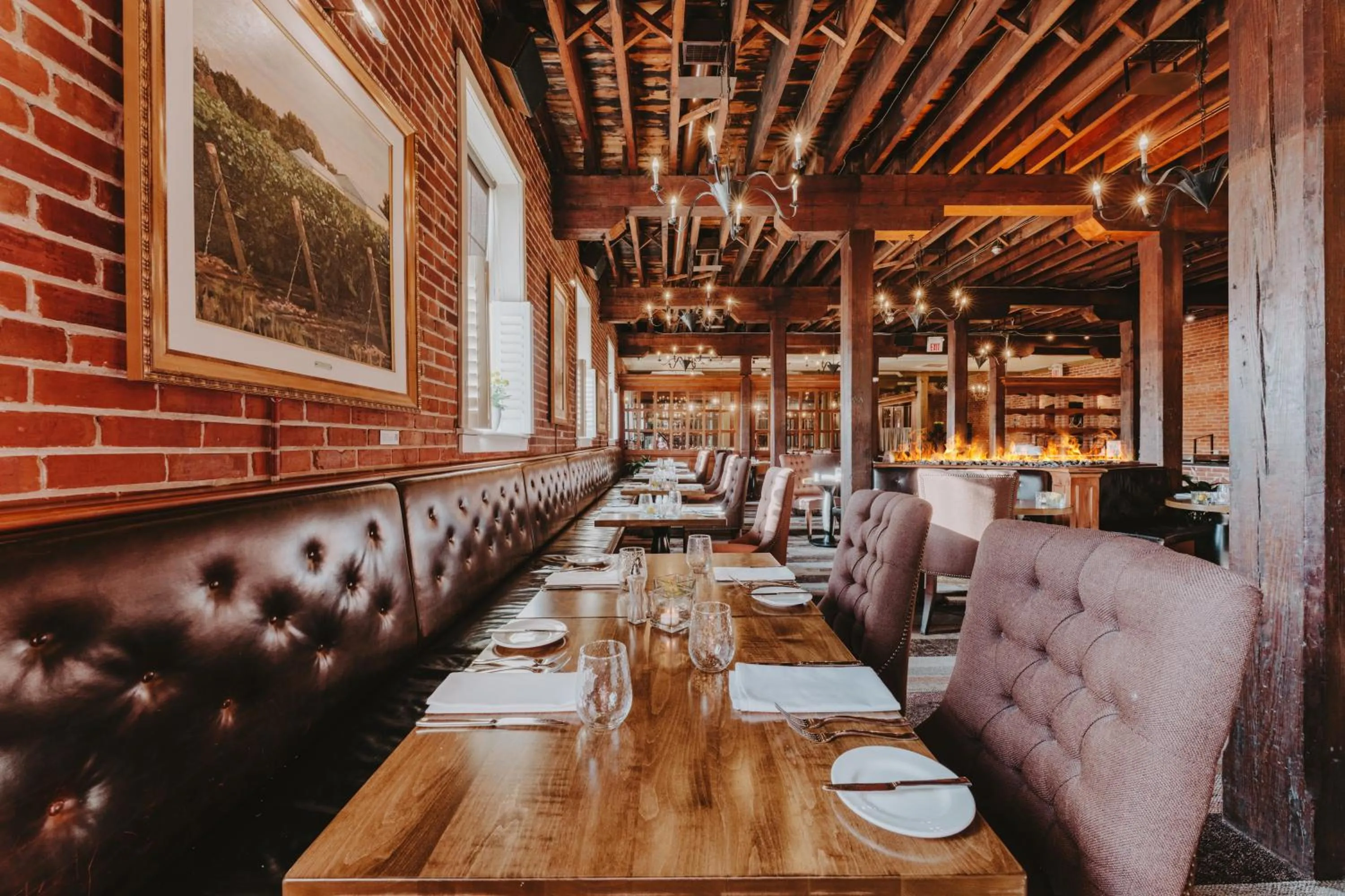 Restaurant/places to eat in Pillar and Post Inn & Spa