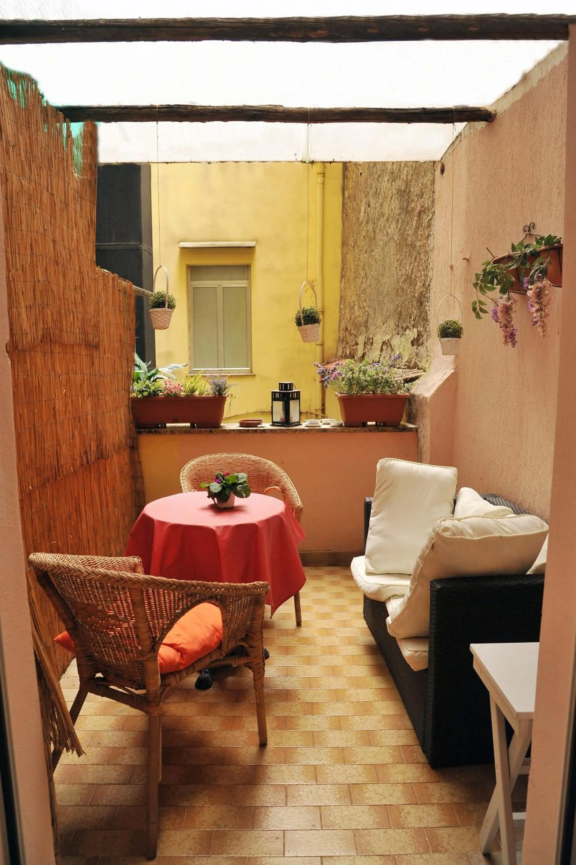 Balcony/Terrace in Locanda al Viminale