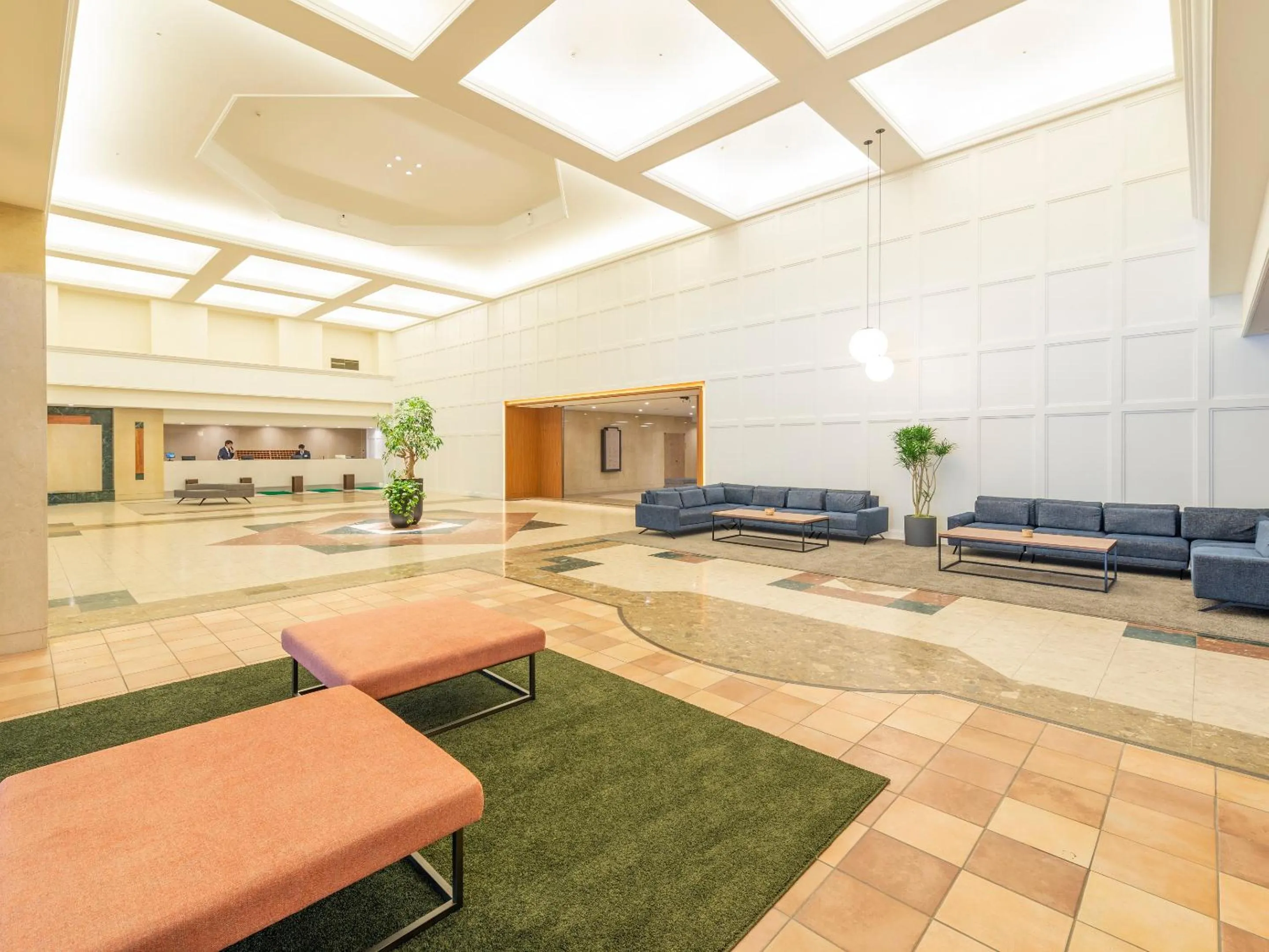 Lobby or reception in Noboribetsu Manseikaku