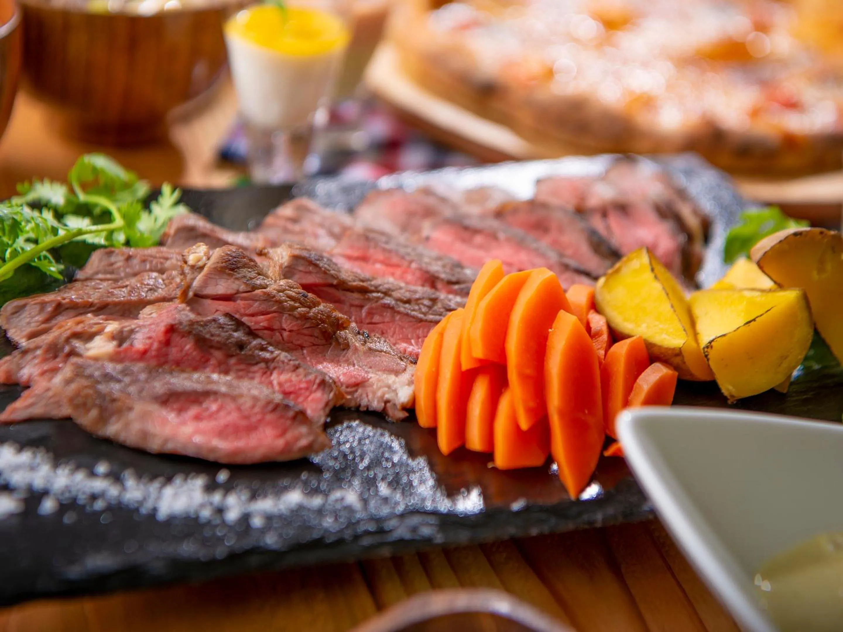 Dinner in Noboribetsu Manseikaku