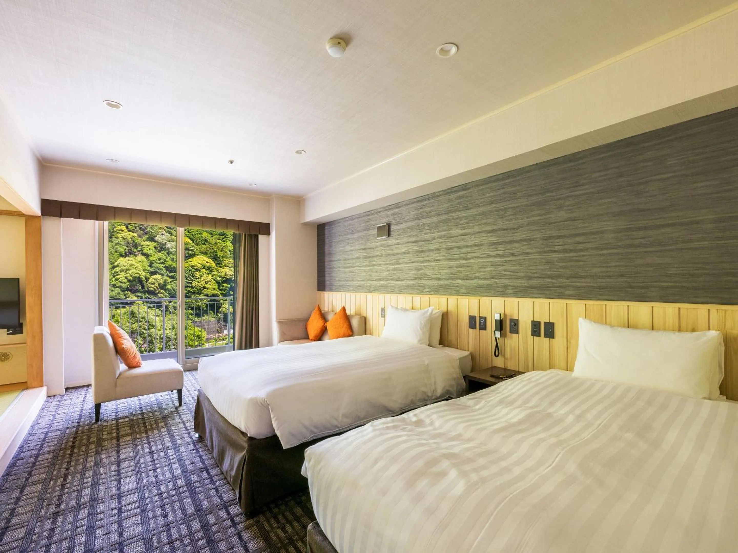 Bed in Yumoto Fujiya Hotel