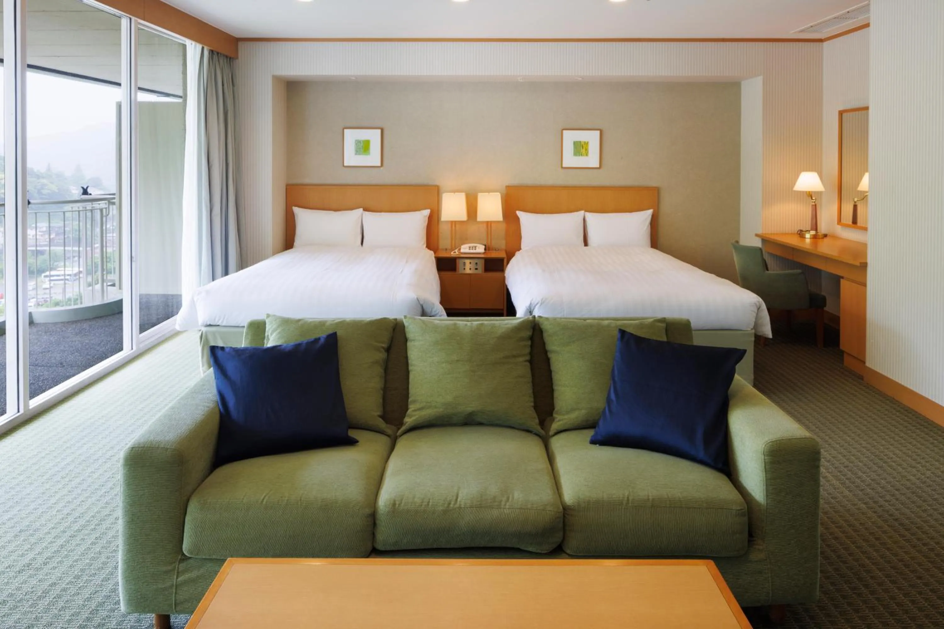 Bed in Yumoto Fujiya Hotel