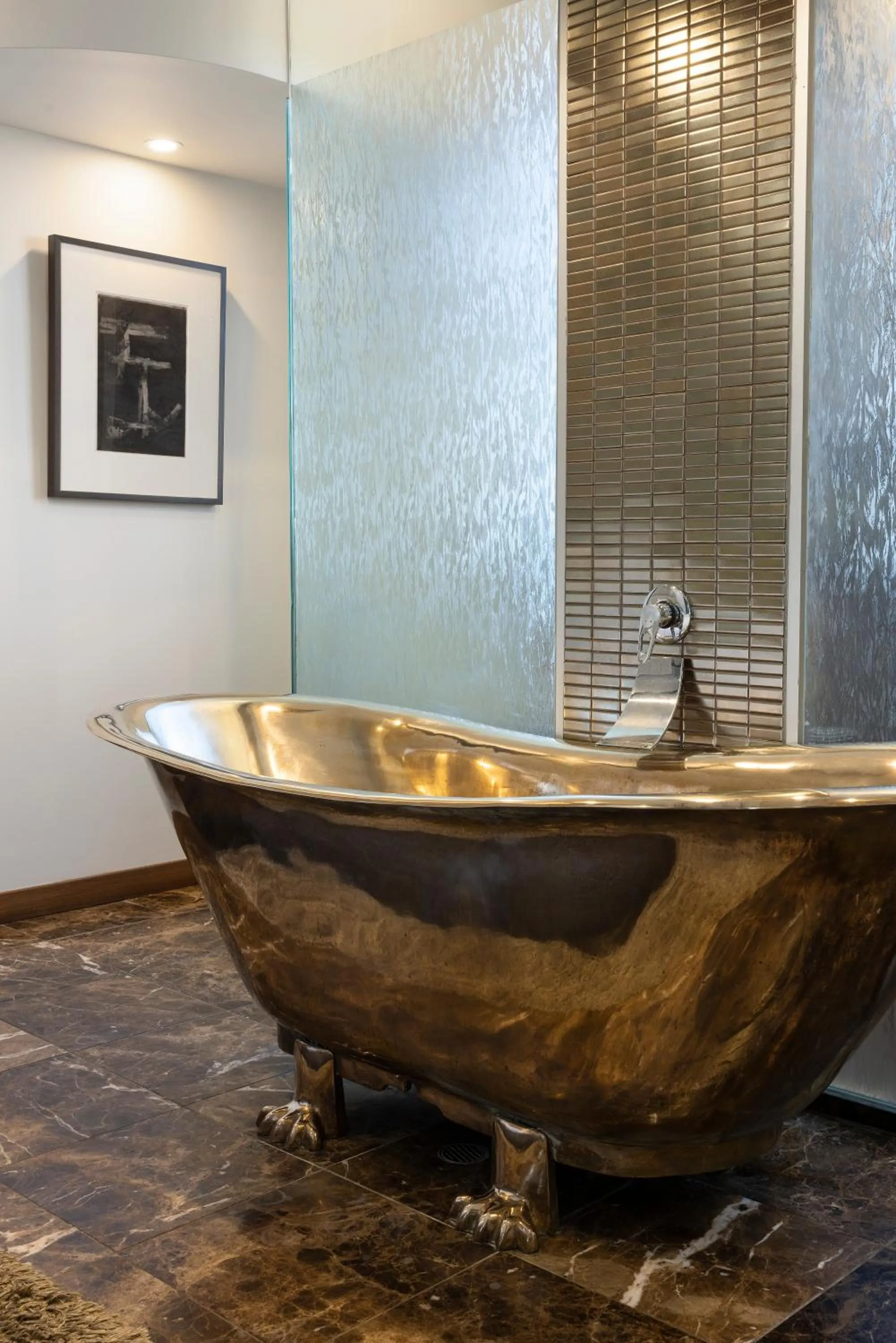 Bathroom in Mineral Springs Hotel Hepburn