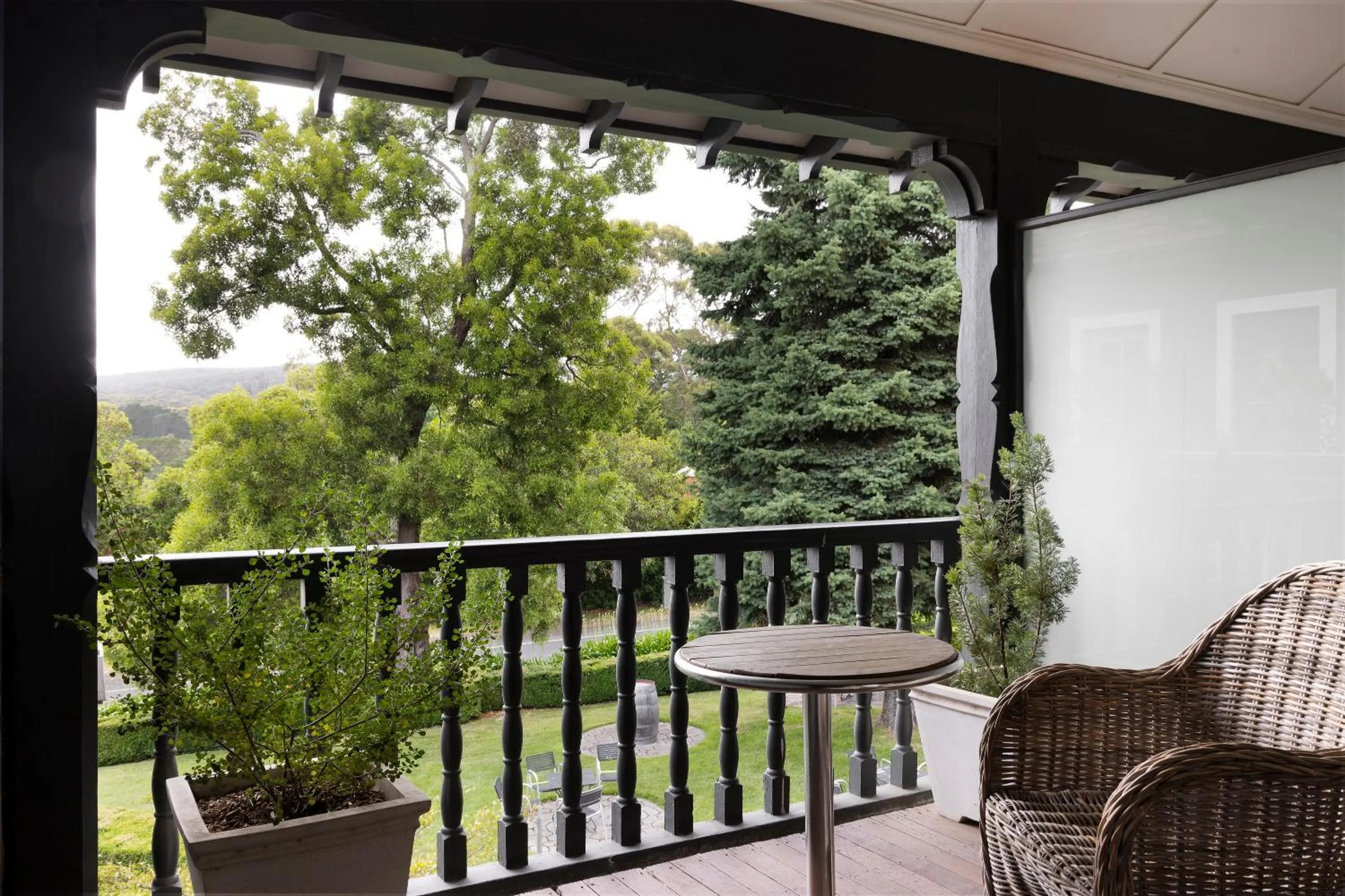Balcony/Terrace in Mineral Springs Hotel Hepburn