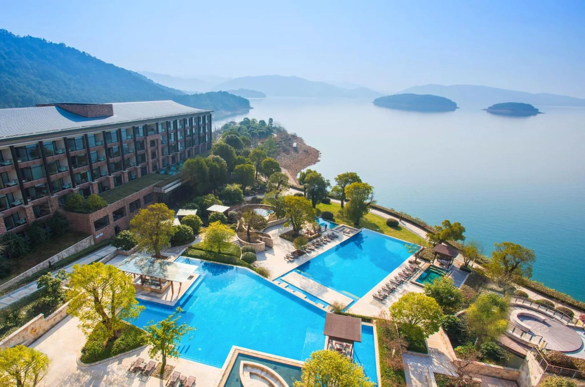 Swimming pool in InterContinental One Thousand Island Lake Resort, an IHG Hotel