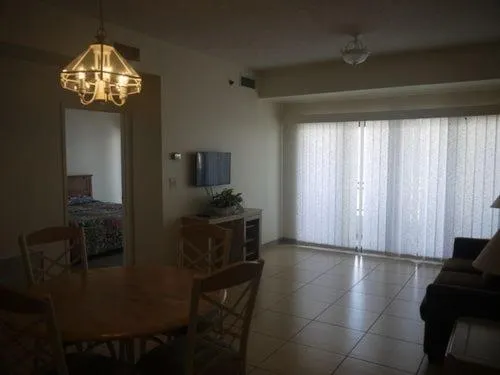 Dining area in Aquarius Beach Tower