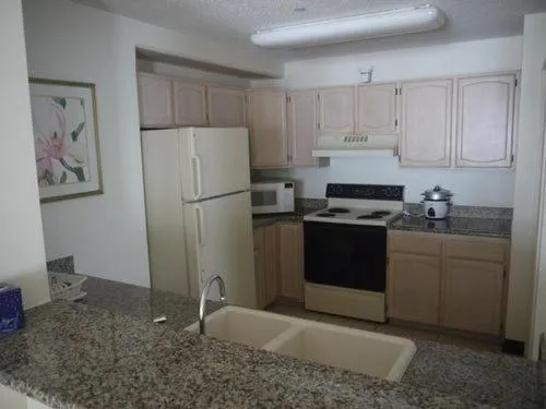 Kitchen or kitchenette in Aquarius Beach Tower