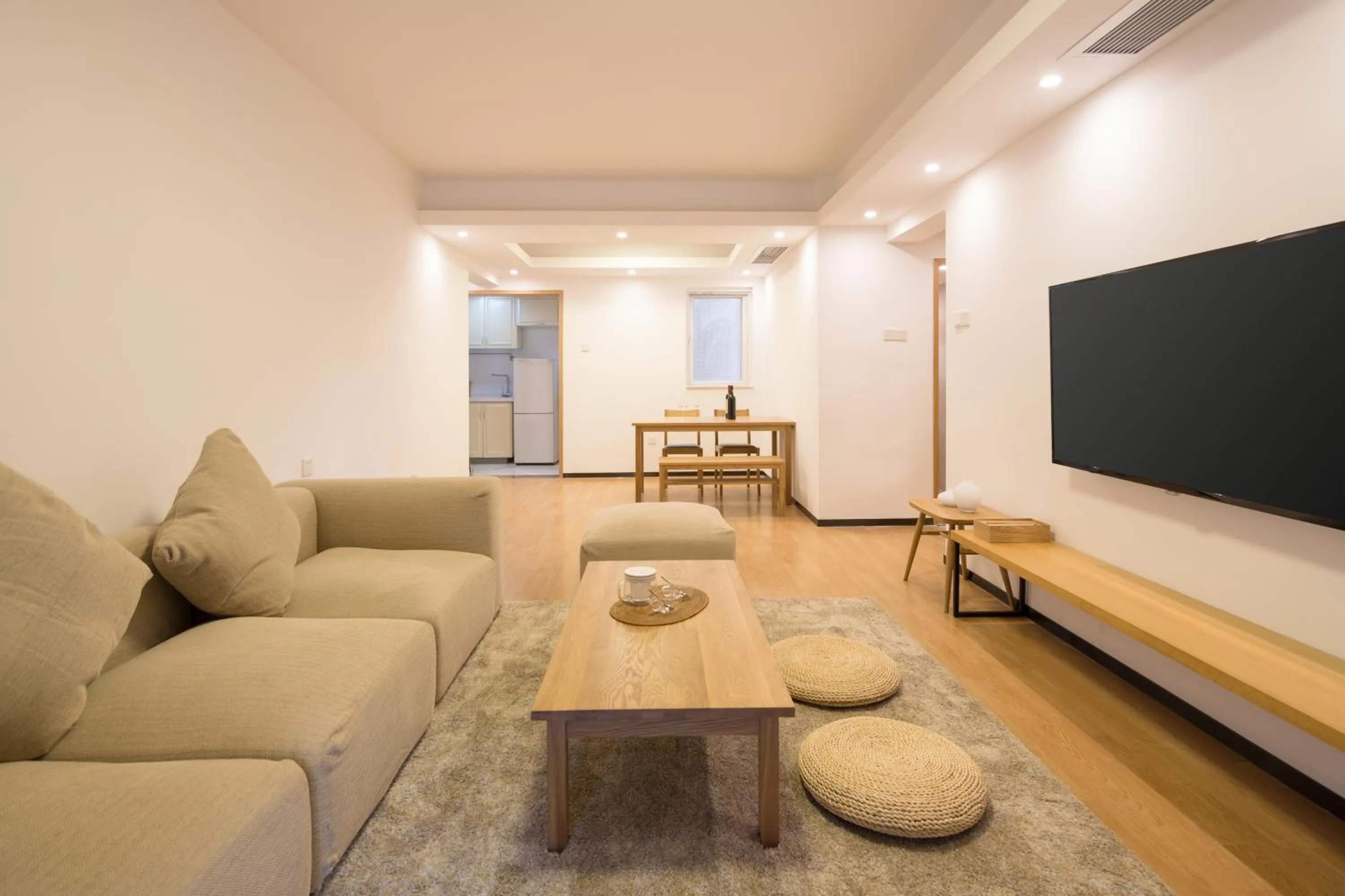 Living room in 广州友和酒店Yuwa Hotel-Free Shuttle Bus to Canton Fair Complex DuringCanton Fair Period