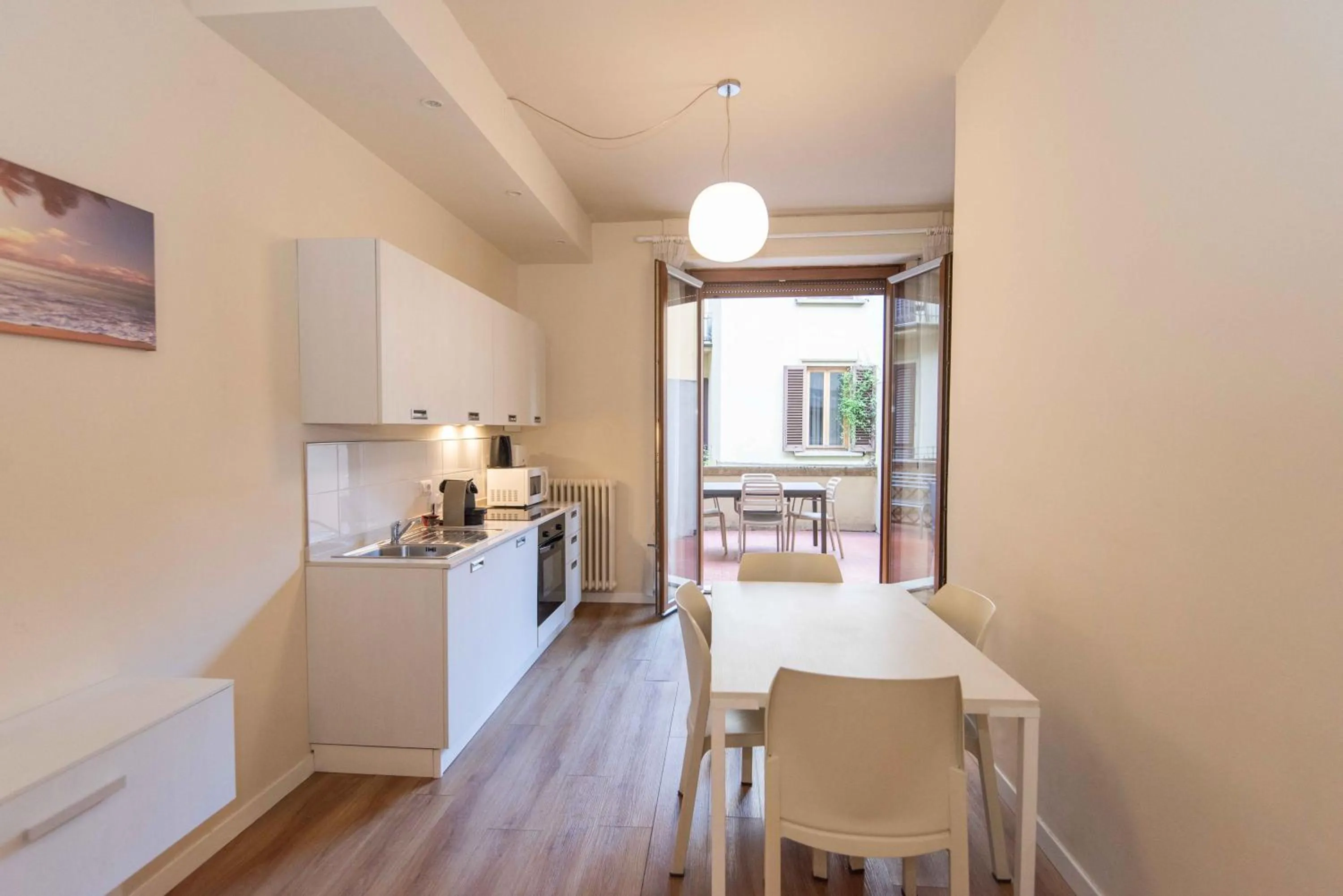 Kitchen or kitchenette in Donatello Apartments by Firenze Prestige
