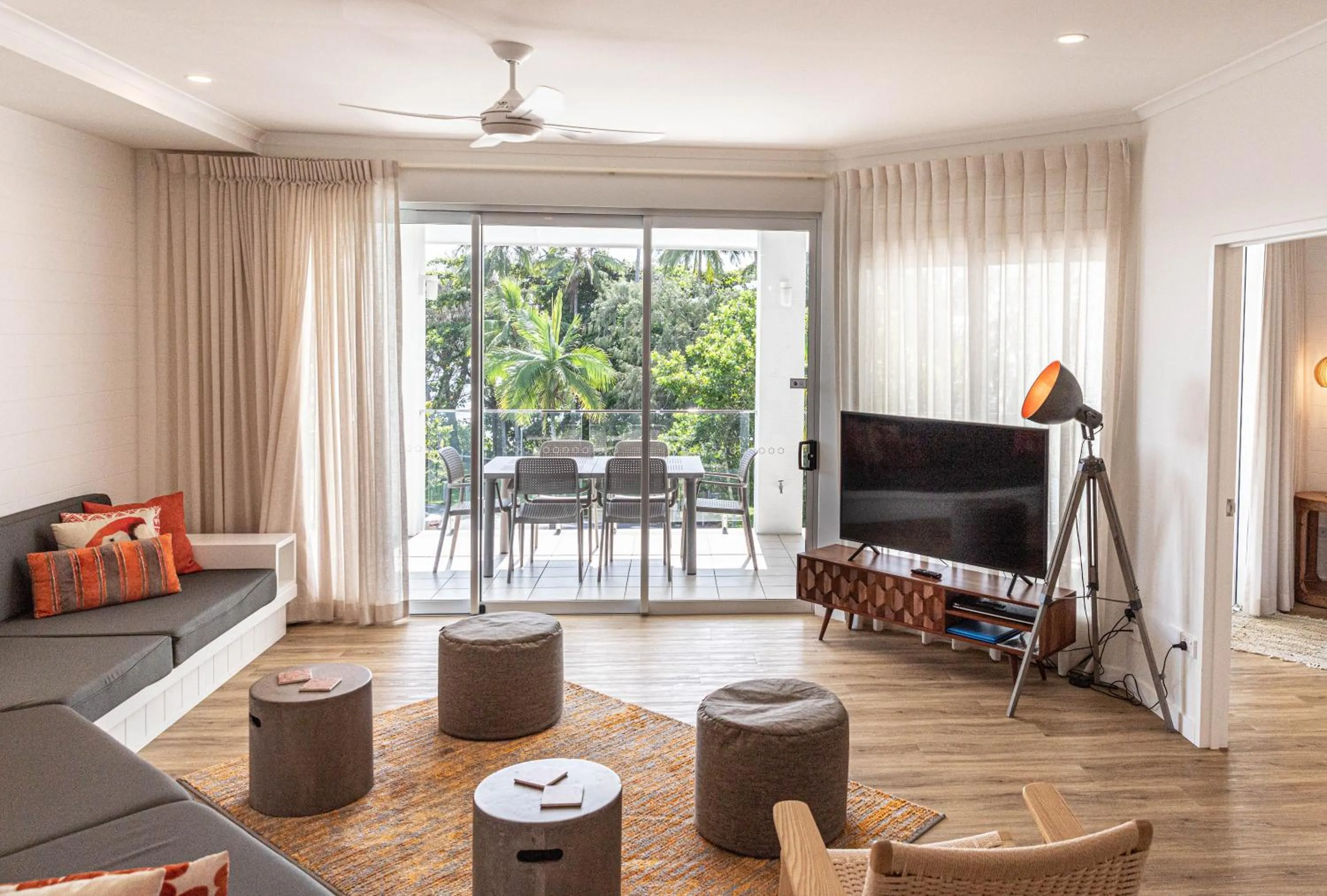 TV and multimedia in Beaches Holiday Apartments - Official Onsite Reception & Check In