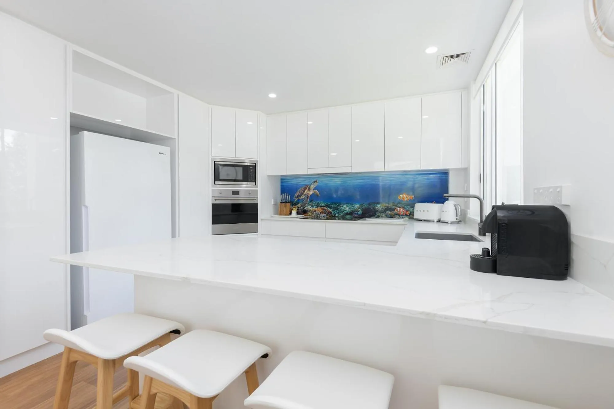 kitchen in Beaches Holiday Apartments - Official Onsite Reception & Check In