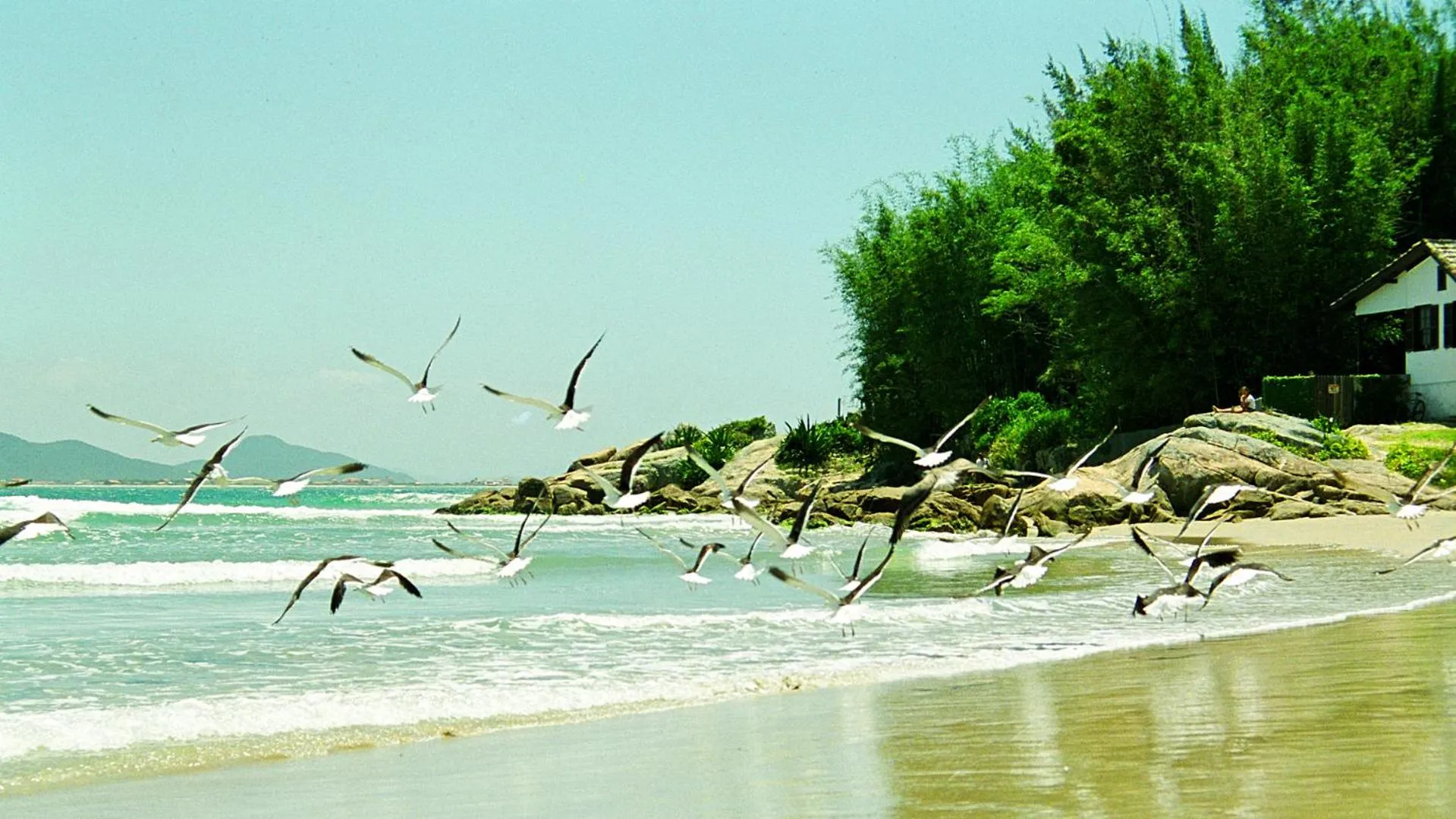 Beach in Hotel Pousada Santos