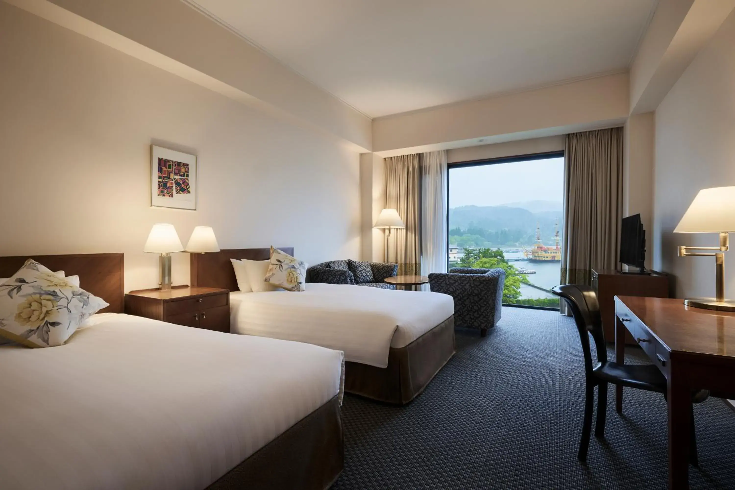 Moderate Twin Room in Hakone Hotel Moderate Twin Room in Hakone Hotel