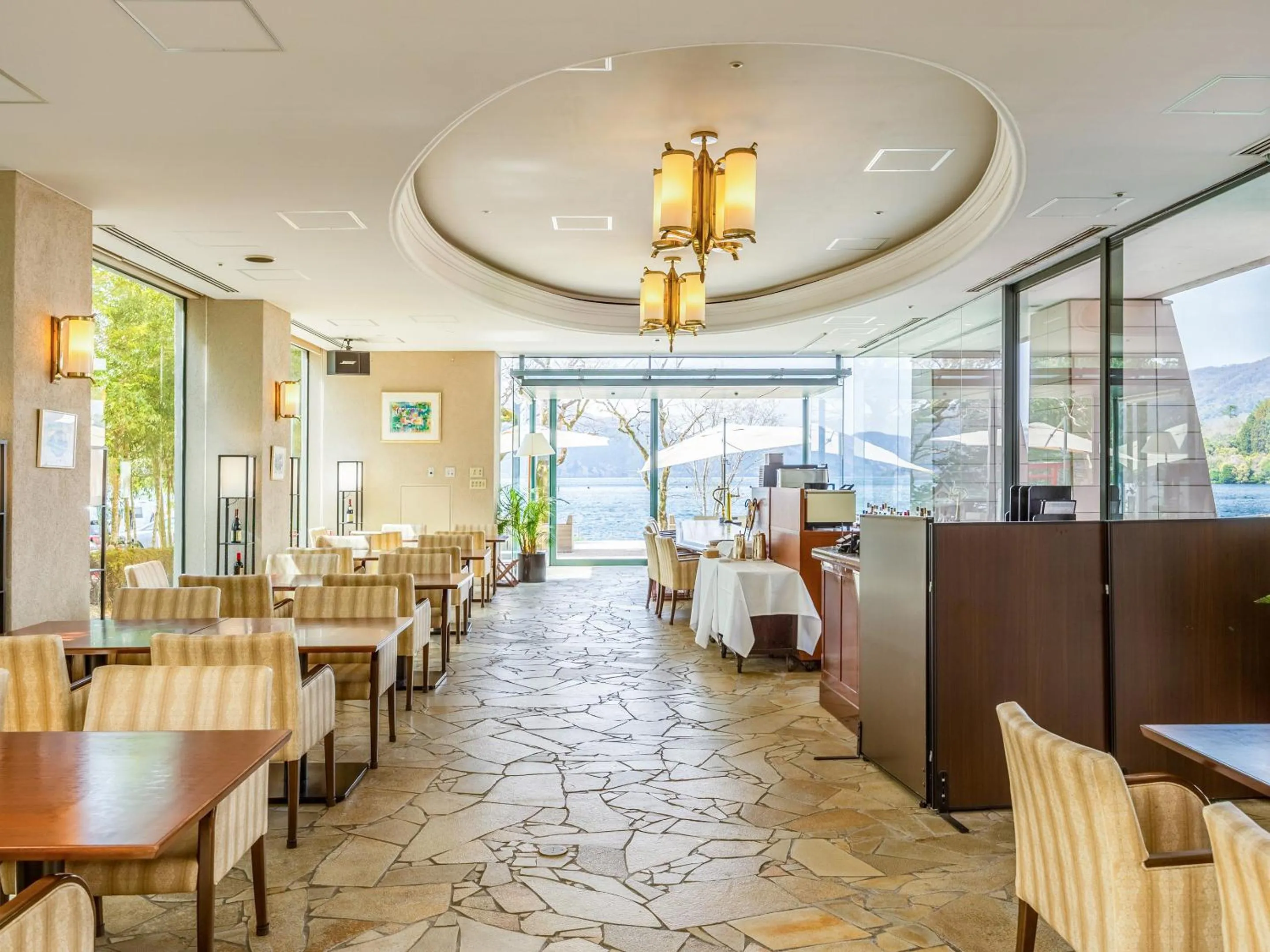 Lounge or bar in Hakone Hotel