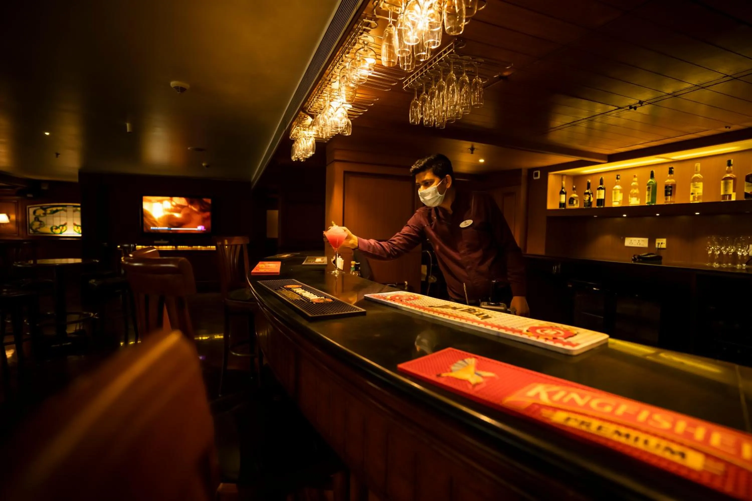 Lounge or bar in Royal Orchid Central, Shimoga