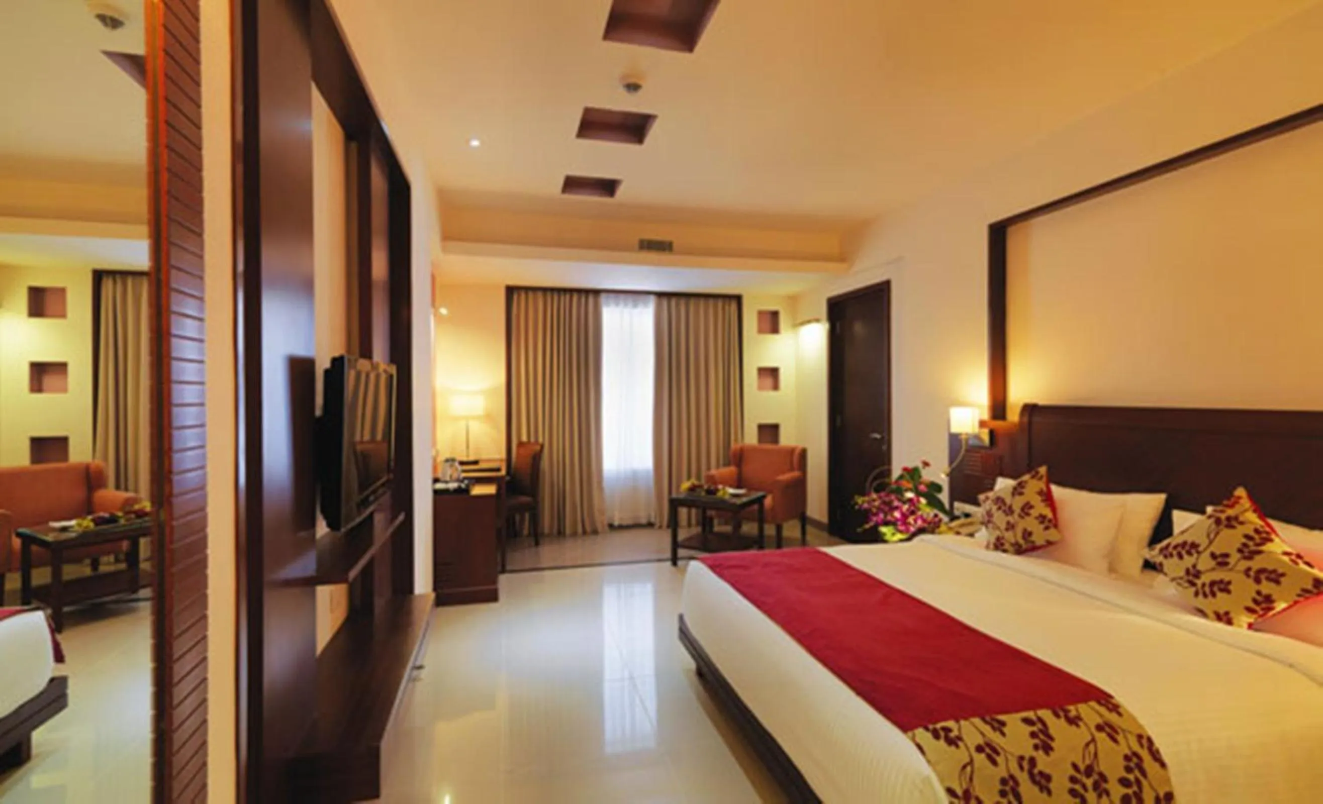 Bedroom, Bed in Royal Orchid Central, Shimoga