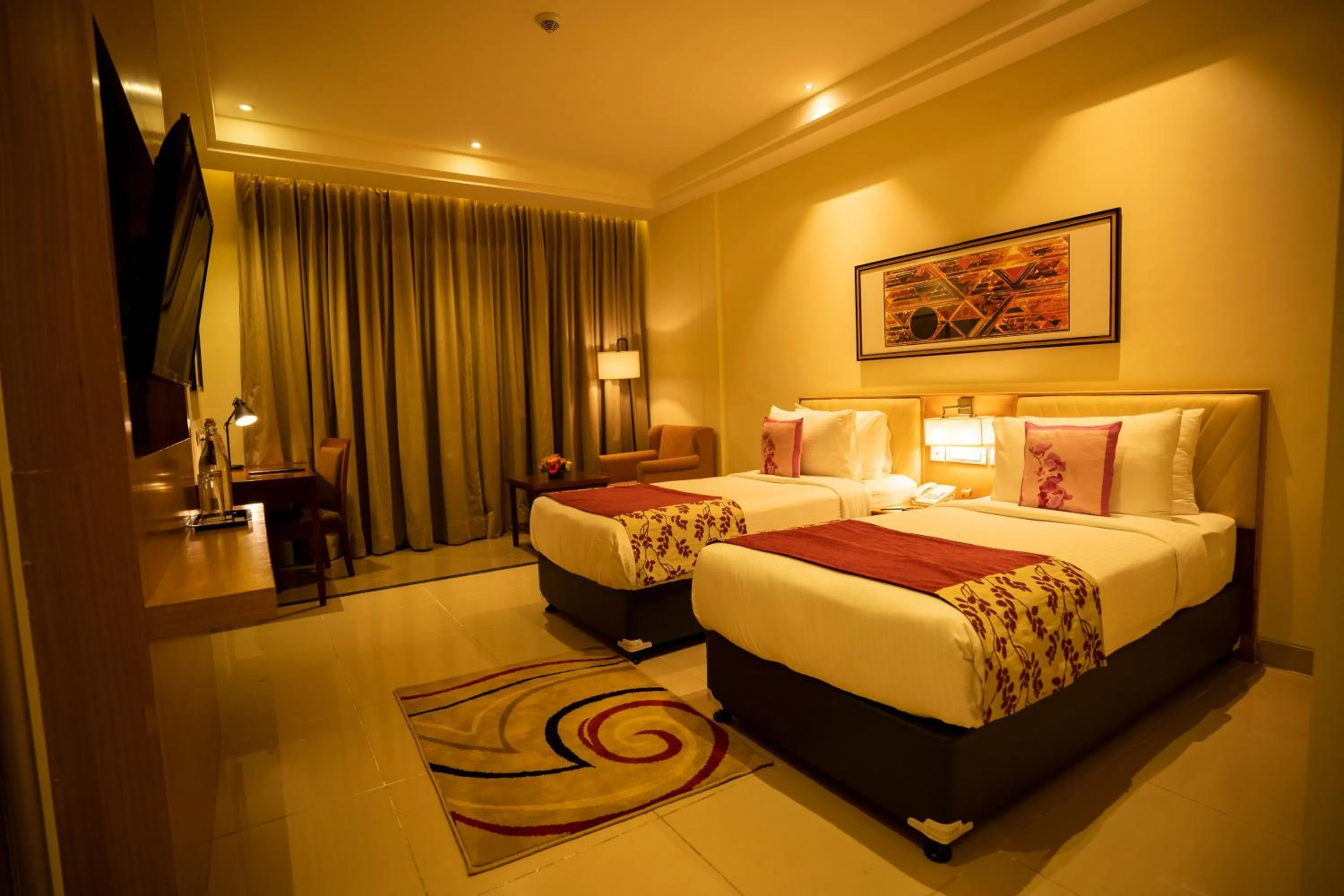 View (from property/room), Bed in Royal Orchid Central, Shimoga