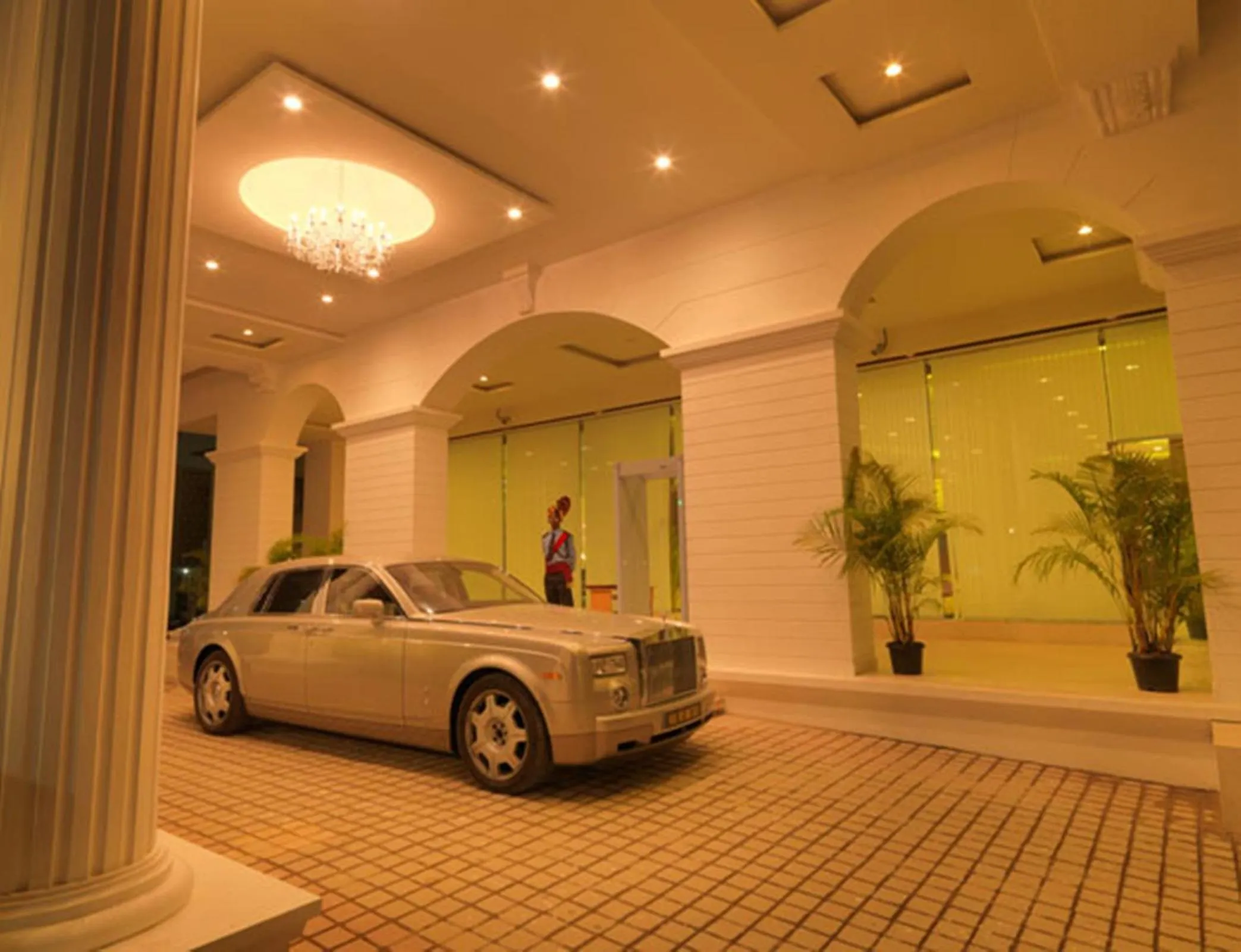 Facade/entrance in Royal Orchid Central, Shimoga