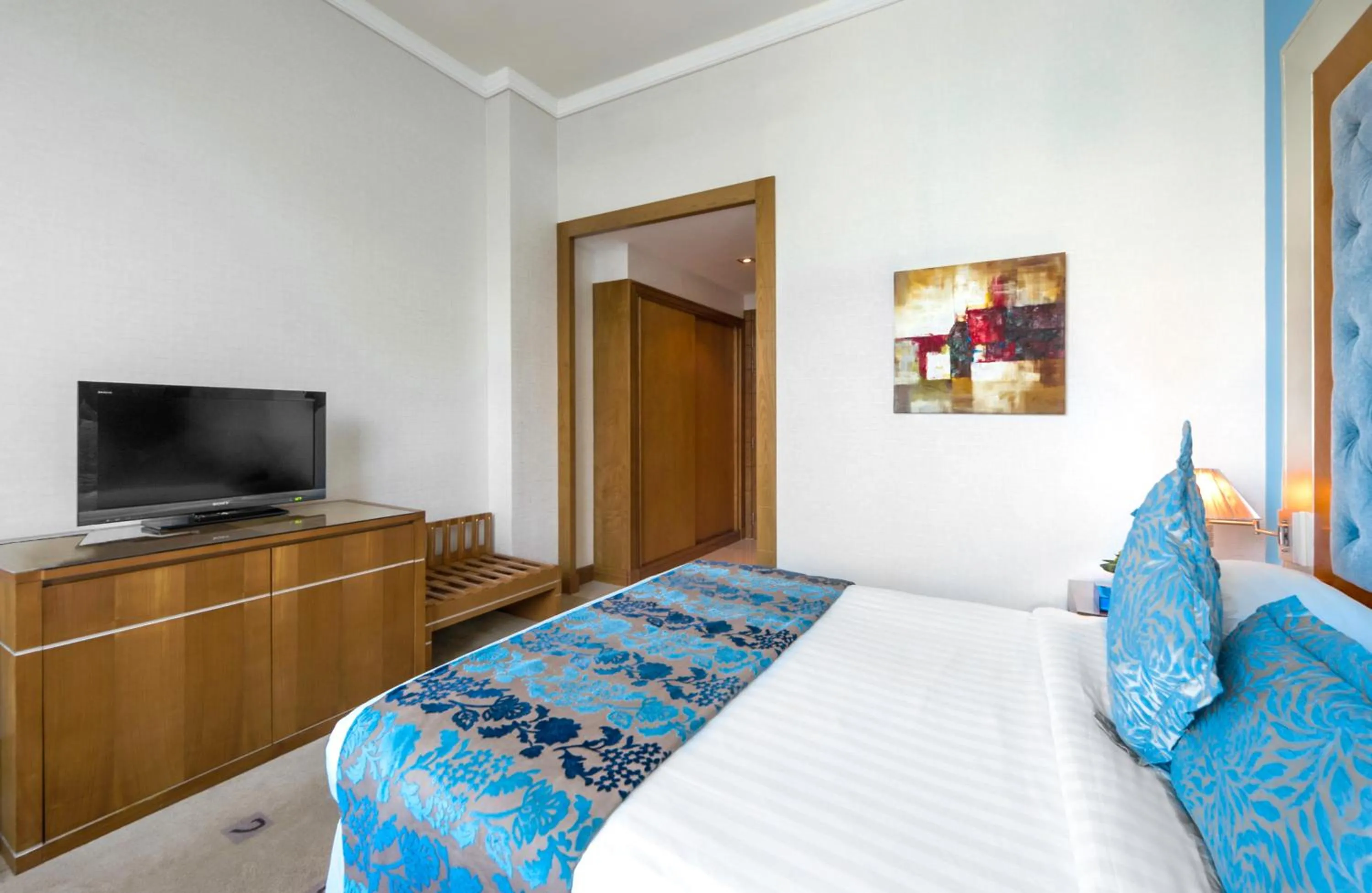 Bed in Marina Byblos Hotel