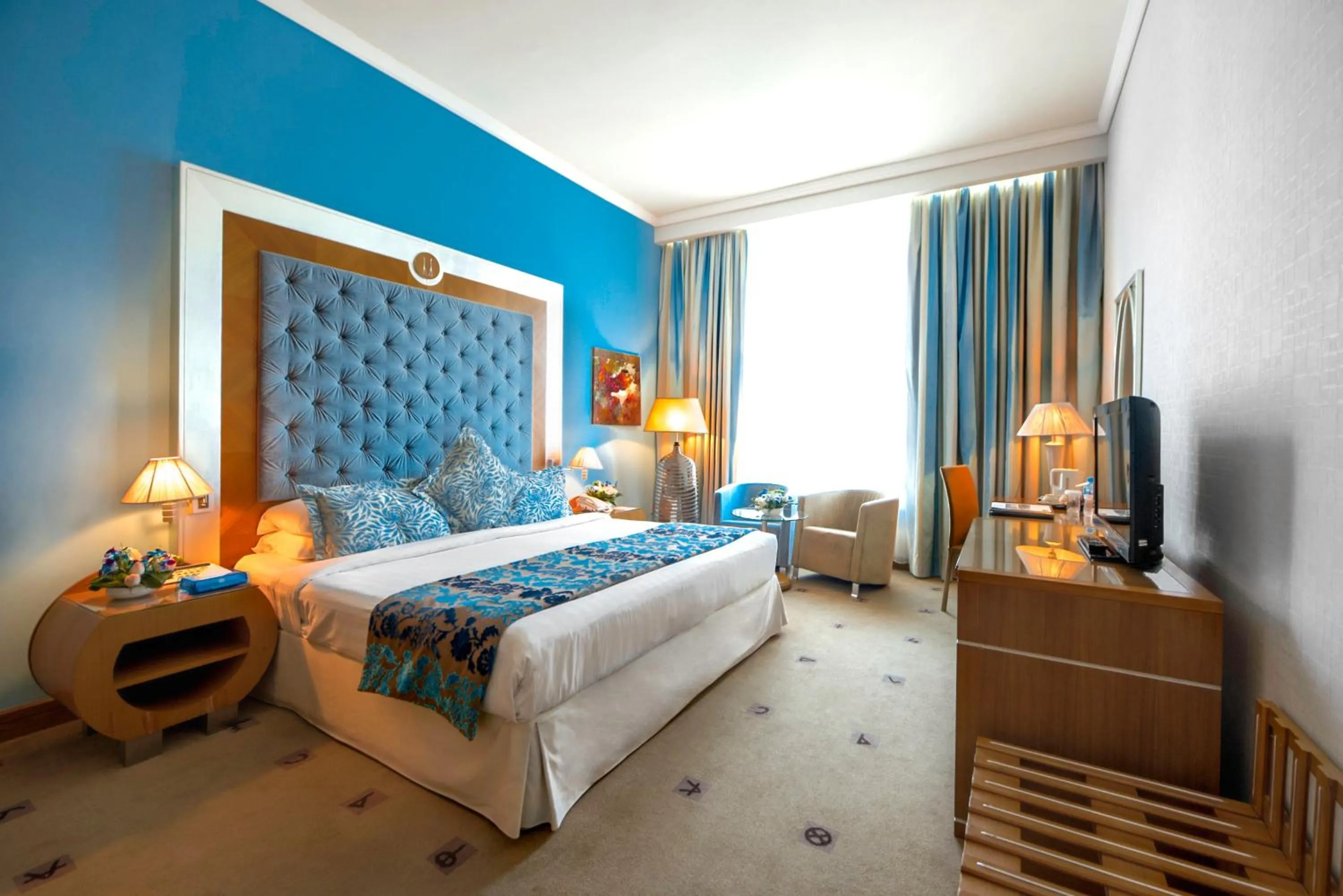 Bed in Marina Byblos Hotel