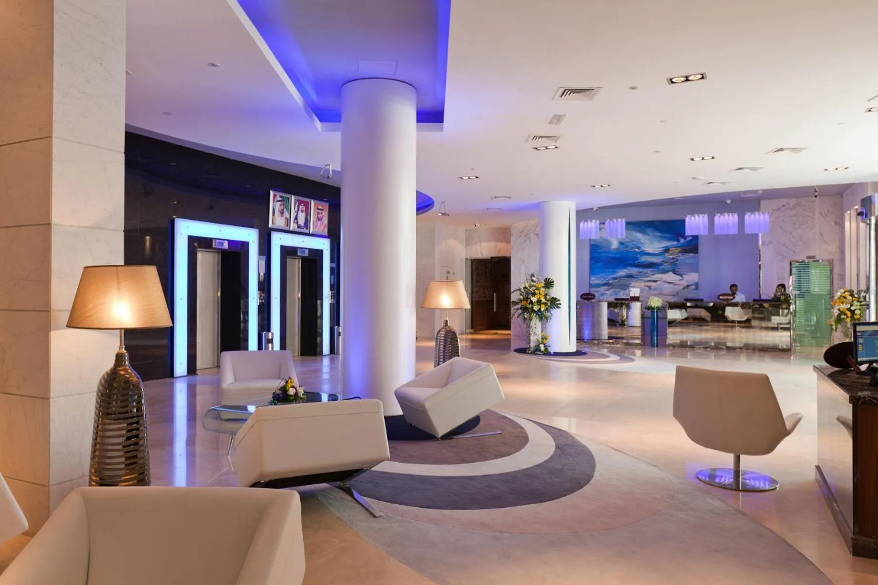 Lobby or reception in Marina Byblos Hotel