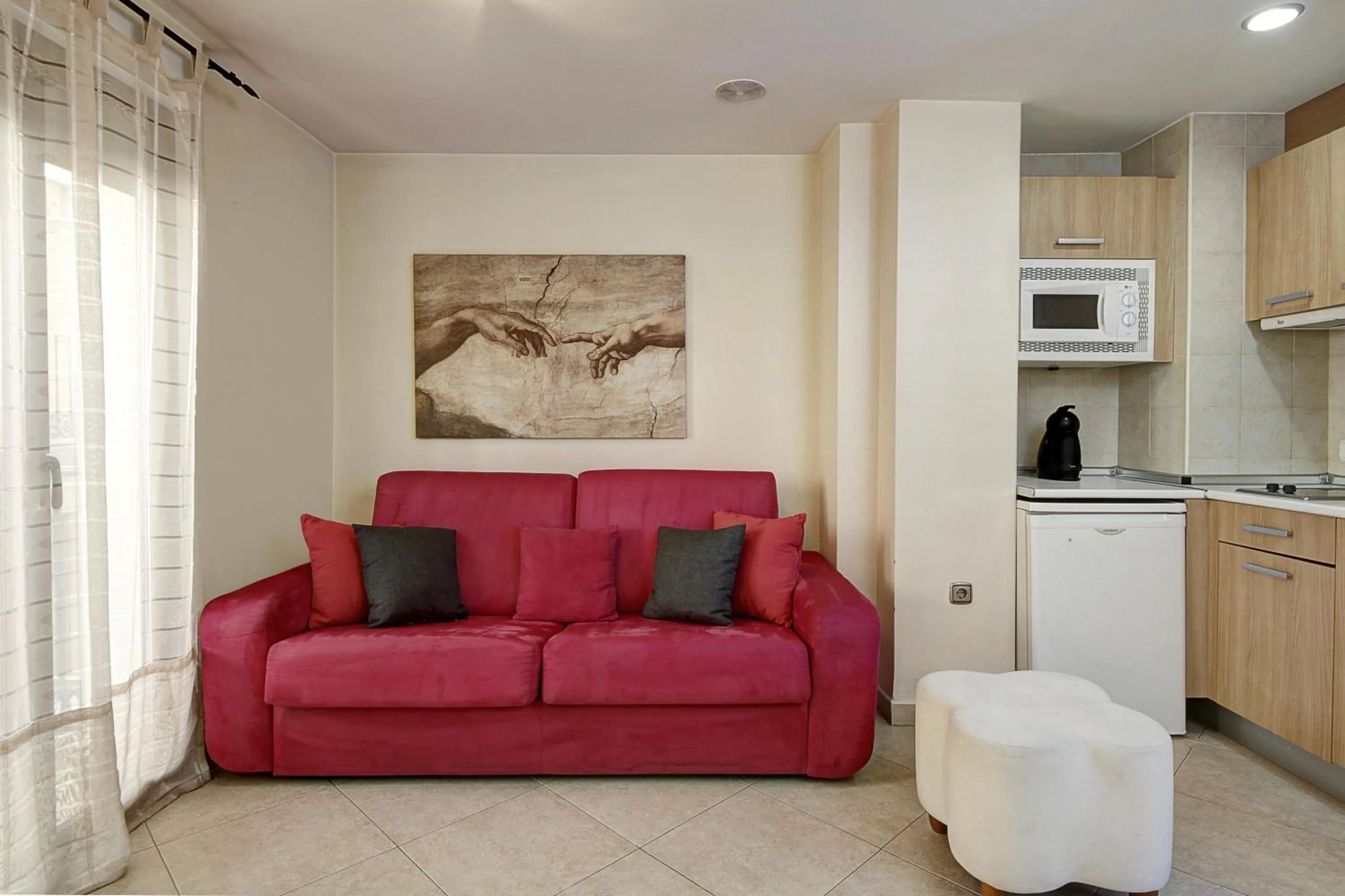 Kitchen or kitchenette in Apartamentos Turísticos Centro