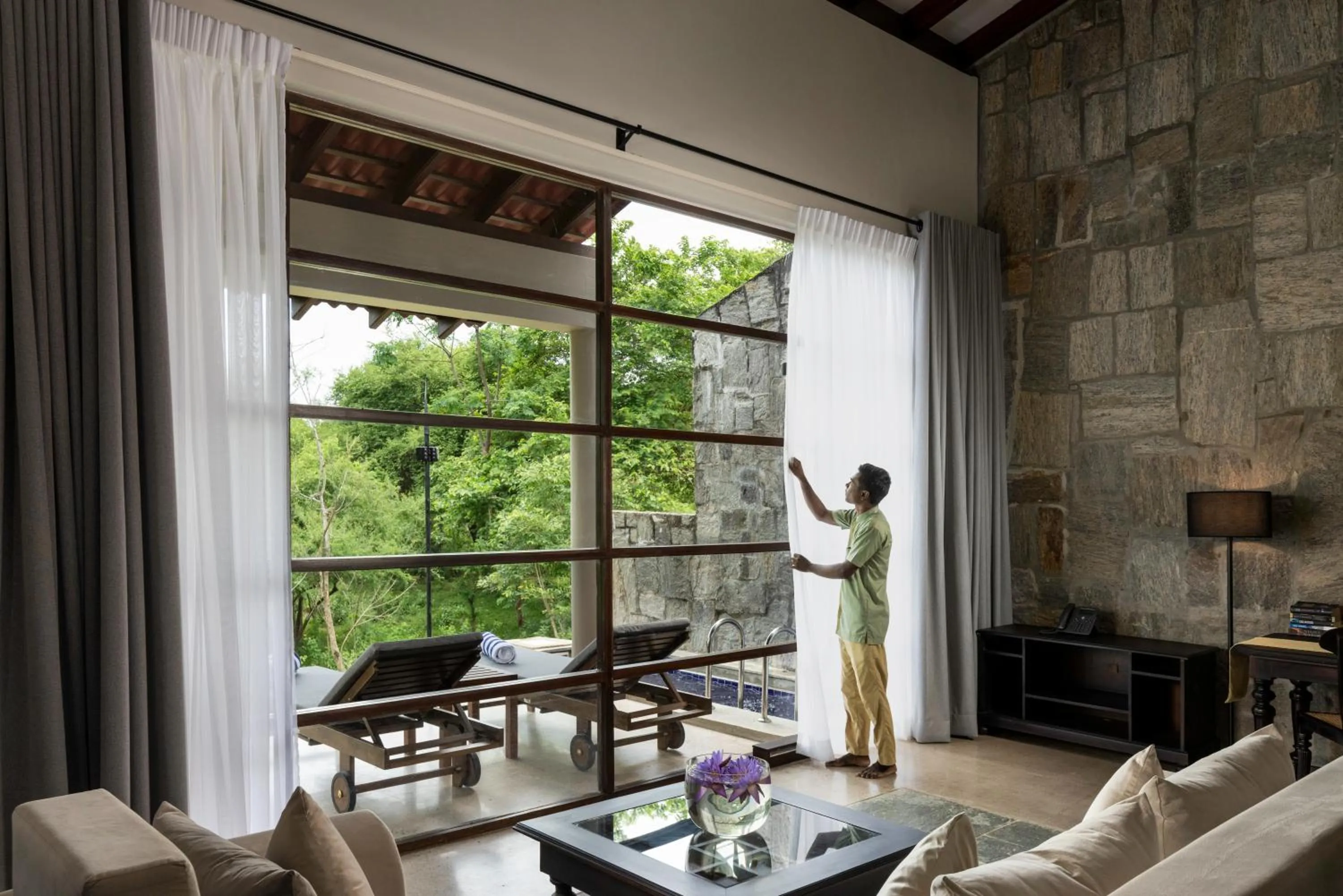Bedroom in Ayugiri Ayurveda Wellness Resort Sigiriya
