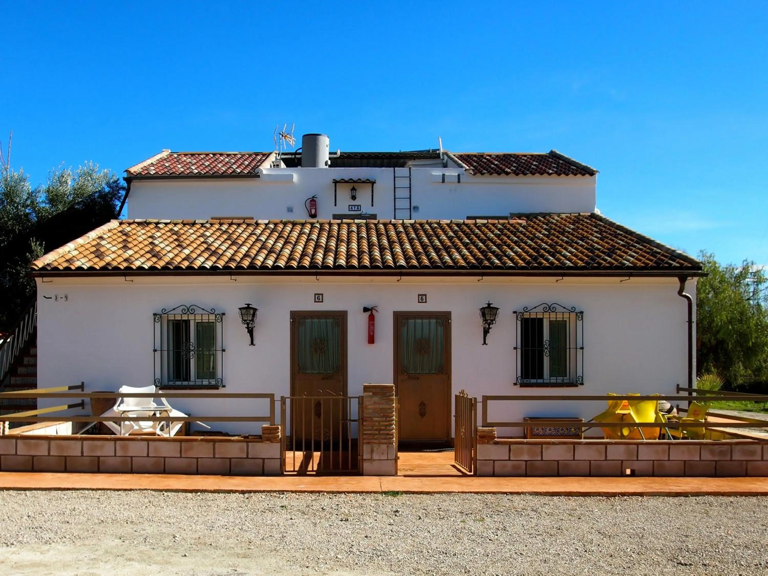Balcony/Terrace in Hotel Rural El Cortijo